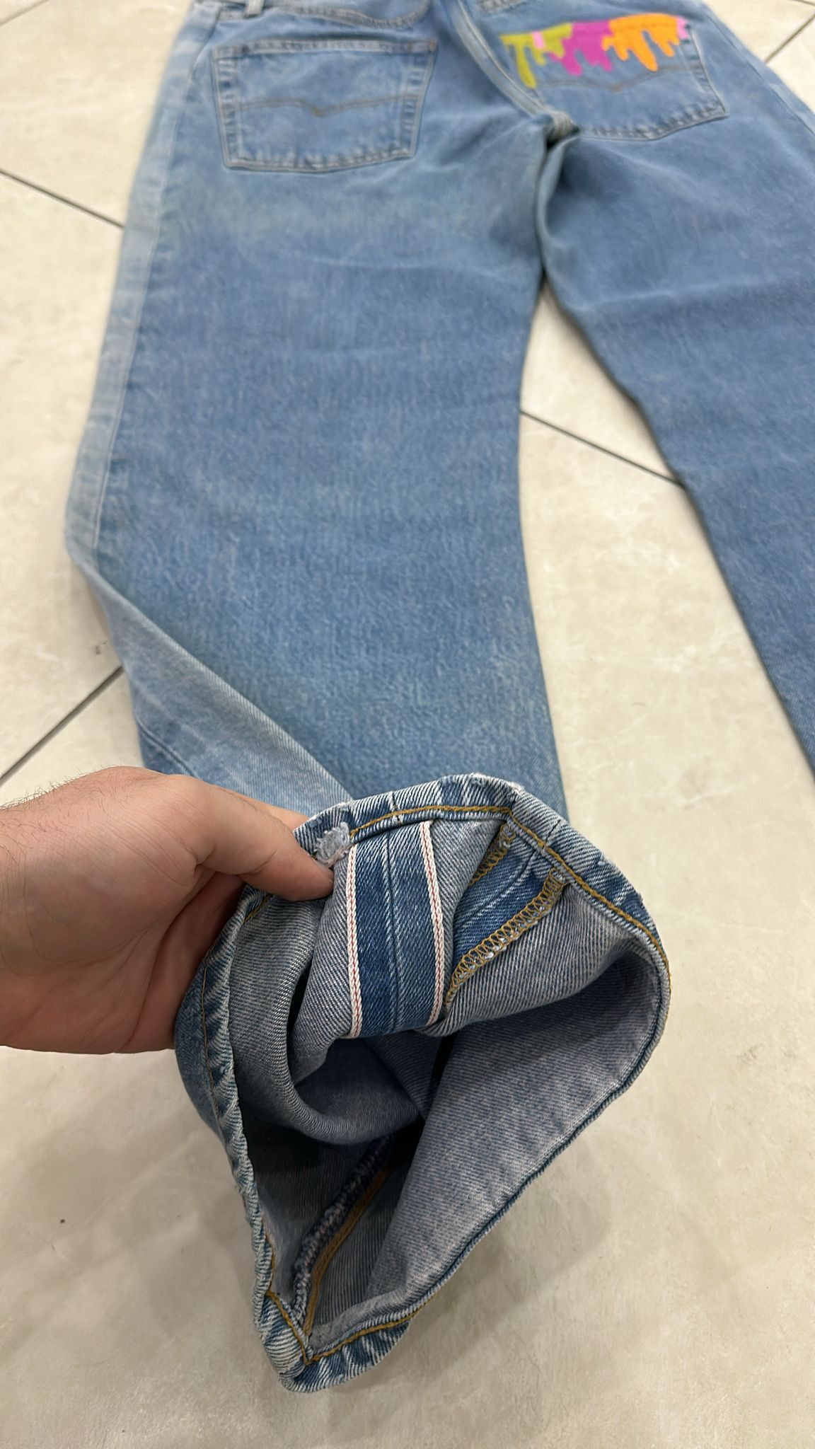 Levi's Vintage Clothing LVC Levi's Vintage Clothing 1984 501XX BigE Selvedge Jeans Size US 32 / EU 48 - 3 Thumbnail