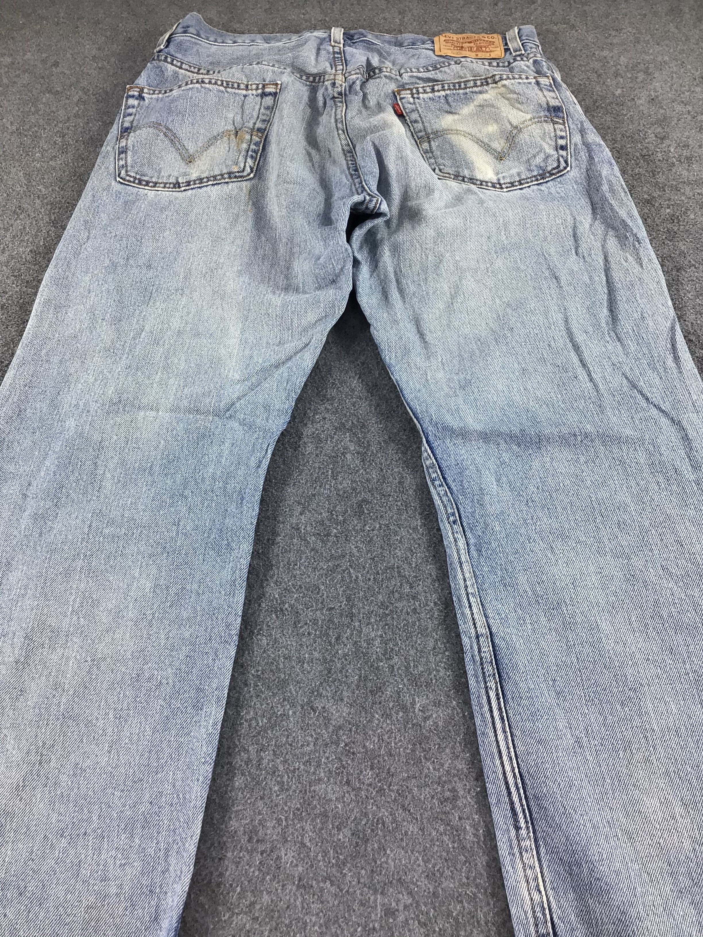 Levi's Vintage Levis 505 Jeans Light Wash -J474 Size US 35 - 4 Thumbnail