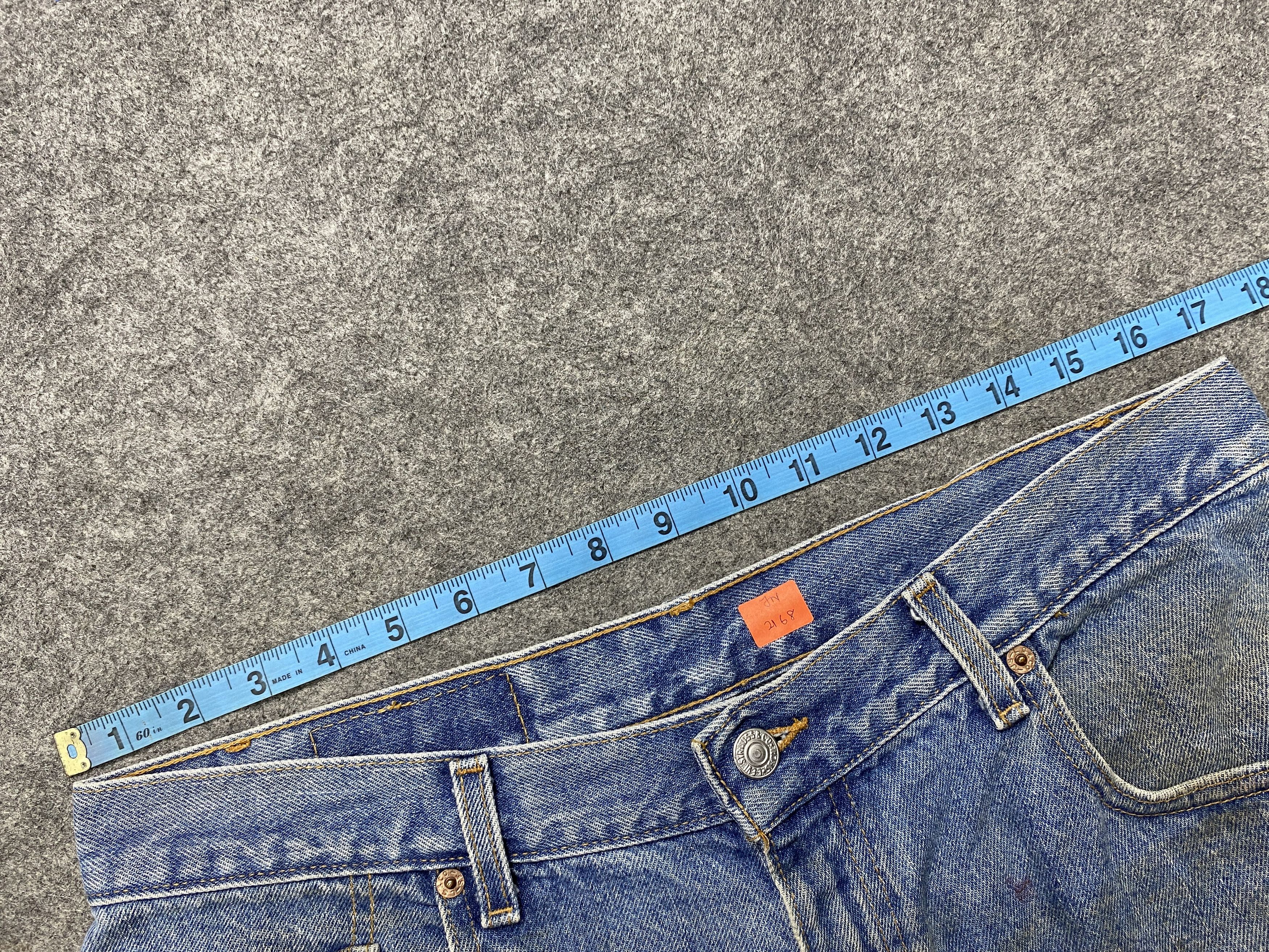 Levi's Dirty Blue Vintage Levi's 560 Jeans 34x30 Denim -JN2168 Size US 34 / EU 50 - 5 Thumbnail