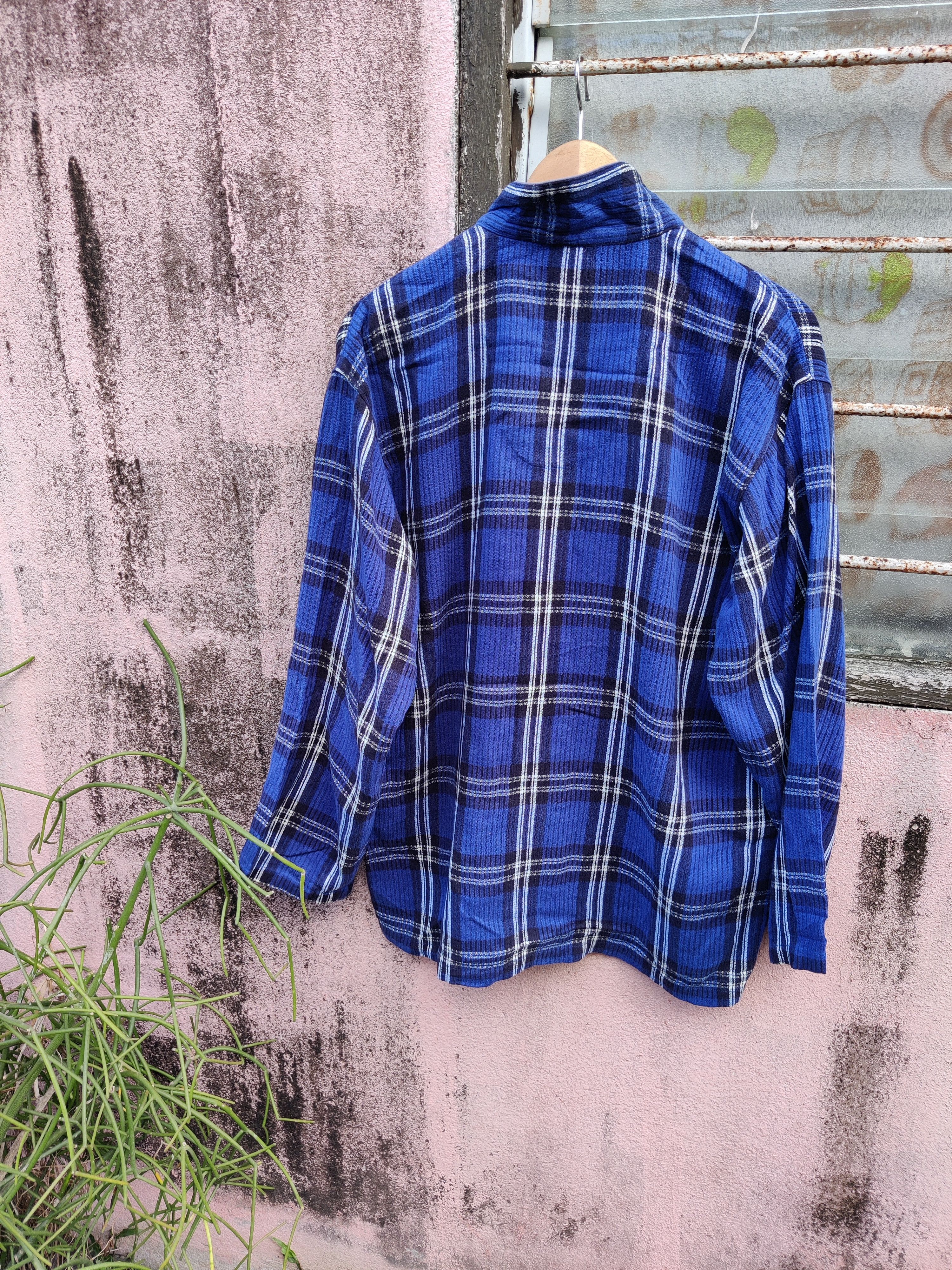 Pierre Balmain Vintage Vent Vent Pierre Balmain Checkers Shirt Size US L / EU 52-54 / 3 - 3 Thumbnail