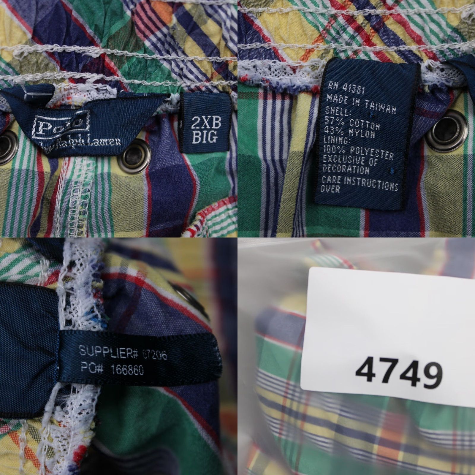 Polo Ralph Lauren Polo Ralph Lauren Swim Trunks Men 2XB XXL-Big Blue Trunks Beach Hawaiian Size US XXL / EU 58 / 5 - 9 Thumbnail