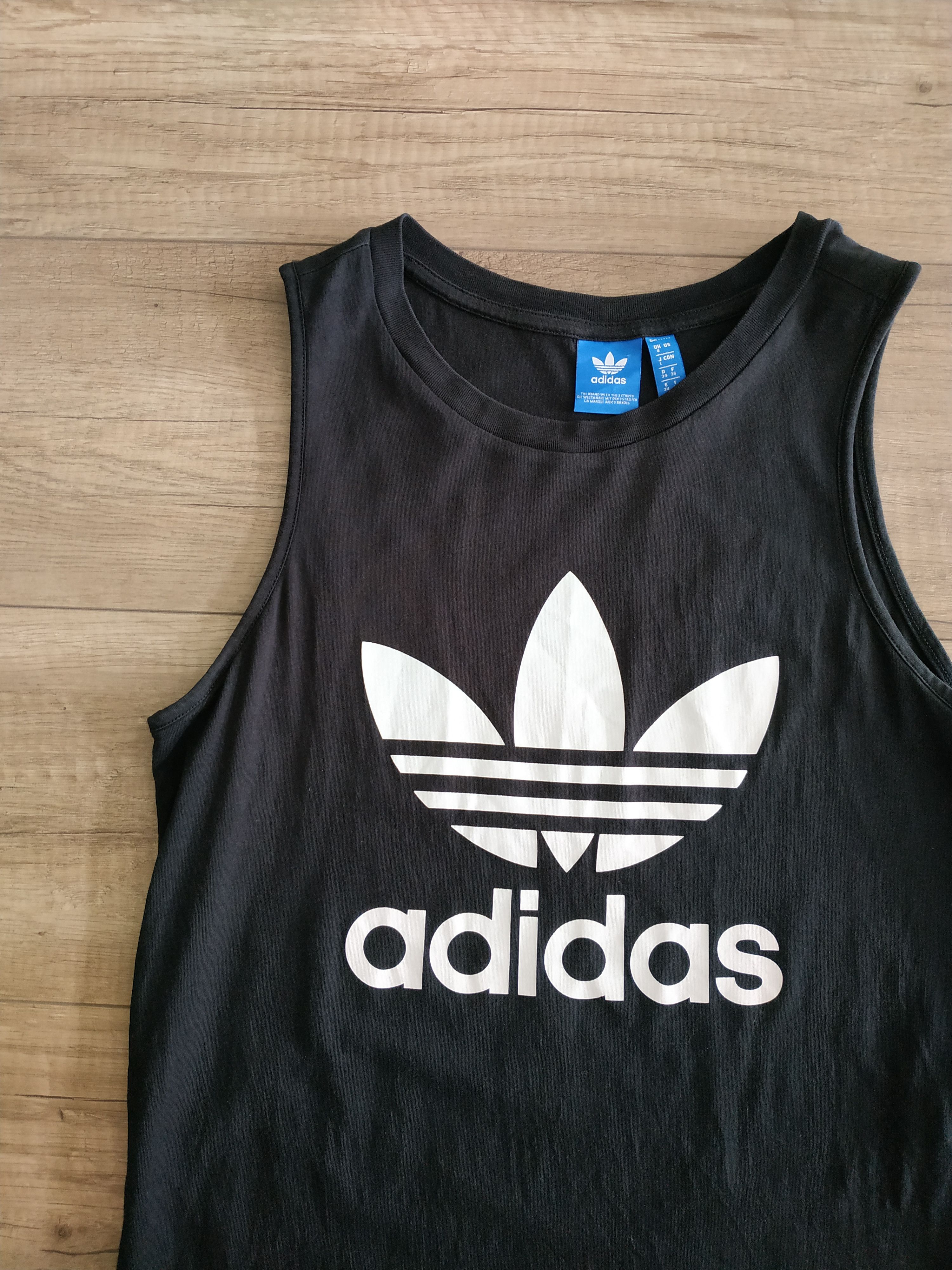 Adidas Adidas Originals Women's Mini Sleeveless Dress, SMALL (F36) Size XS / US 0-2 / IT 36-38 - 6 Thumbnail