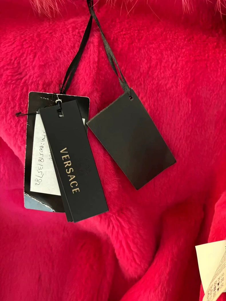 Other Versace Fur one-piece coat Size L / US 10 / IT 46 - 8 Thumbnail
