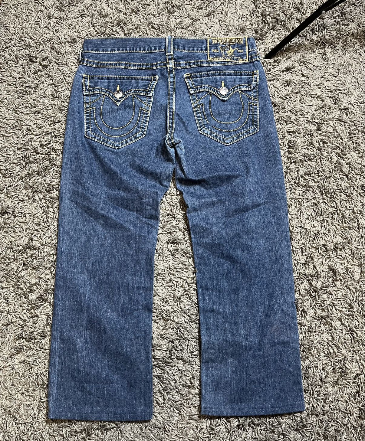 True Religion TRUE RELIGION BAGGY Y2K JEANS Size US 36 / EU 52 - 1 Thumbnail