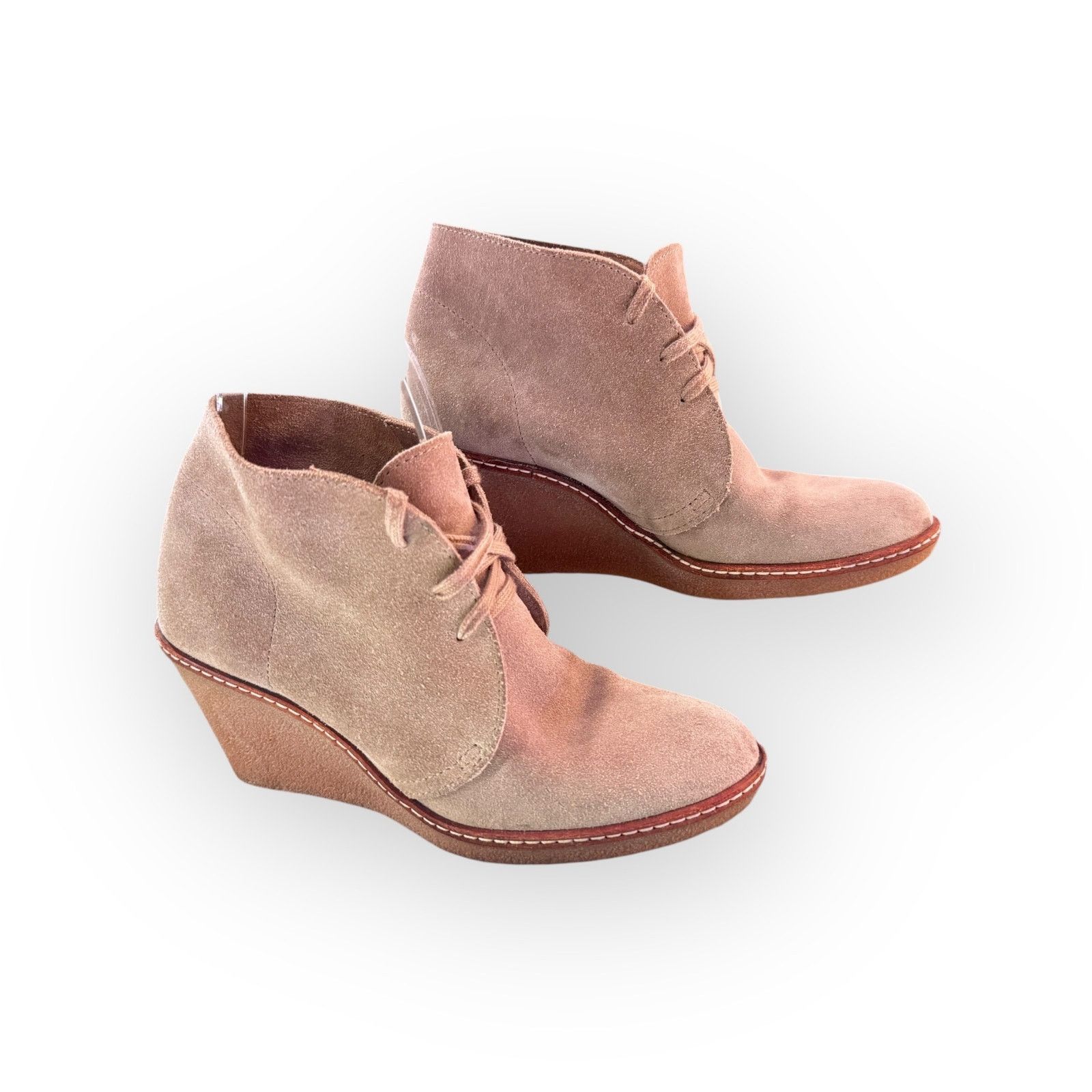 J.Crew J.Crew MacAlister 3" Wedge Booties Italian Leather | Sz 5 Size US 5 / IT 35 - 3 Thumbnail