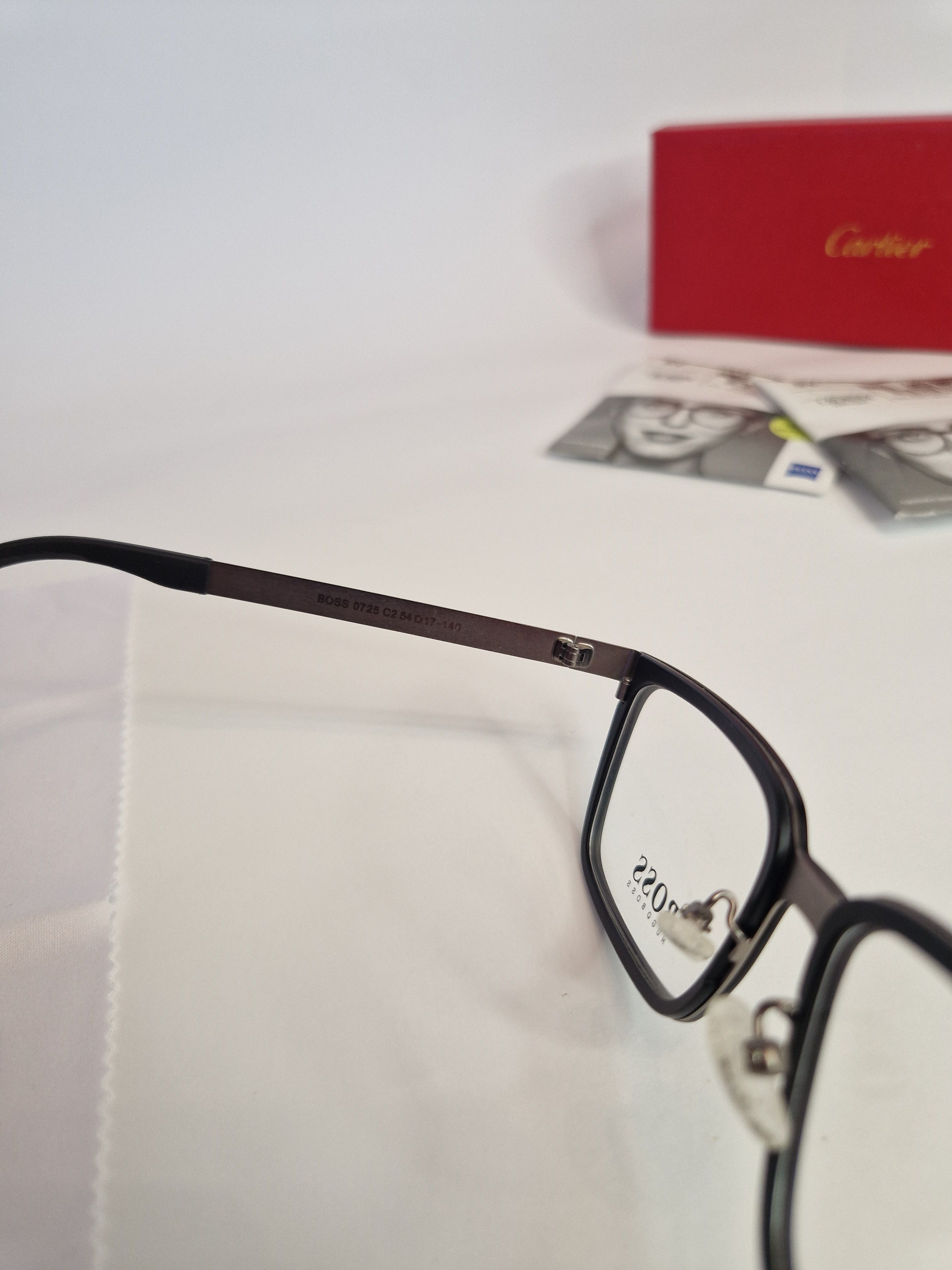 Hugo Boss Hugo Boss glasses frame new 0725 C2 mens made in Italy Size ONE SIZE - 8 Thumbnail
