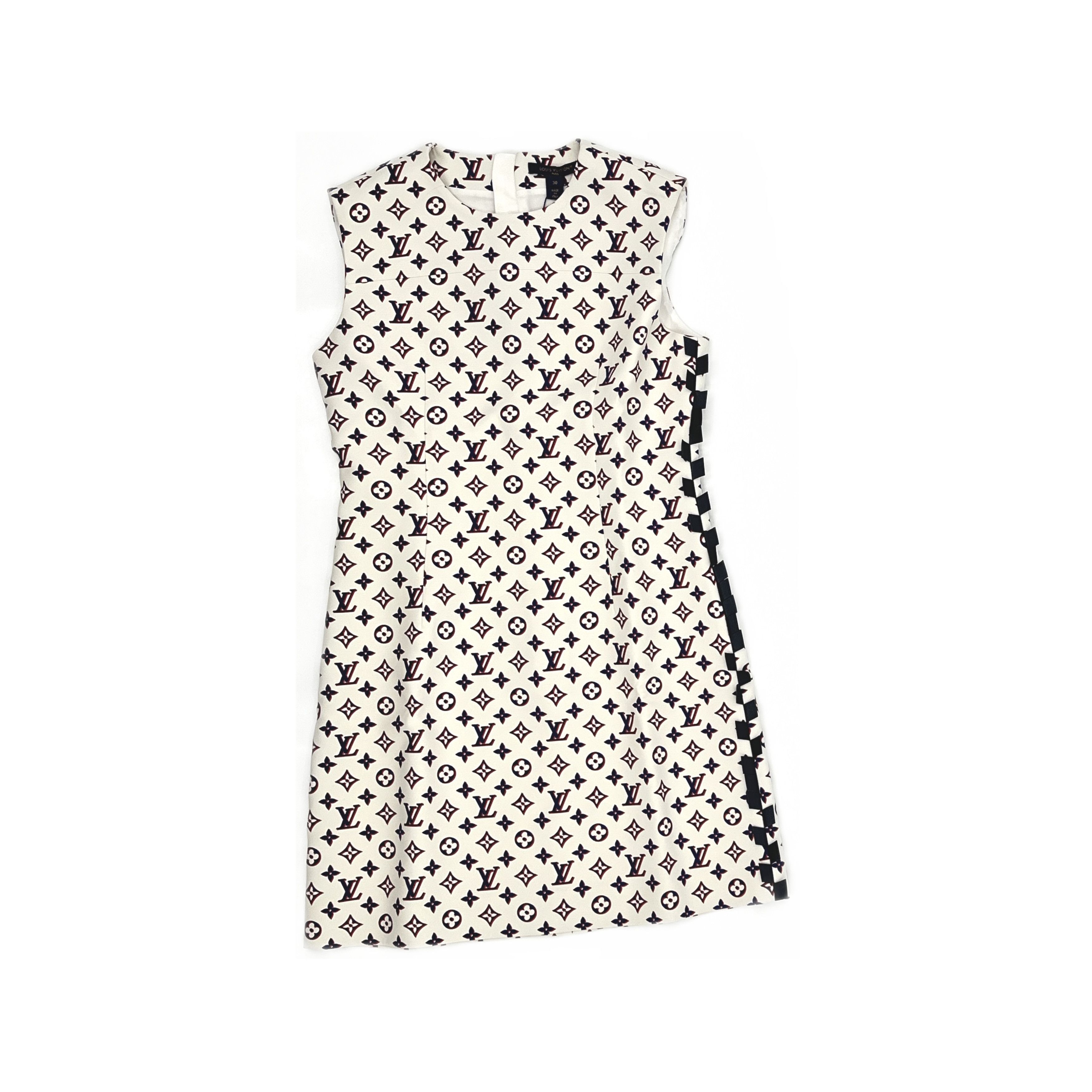 Louis Vuitton Louis Vuitton Monogram Sleeveless Mini Dress 38 Size S / US 4 / IT 40 - 1 Thumbnail