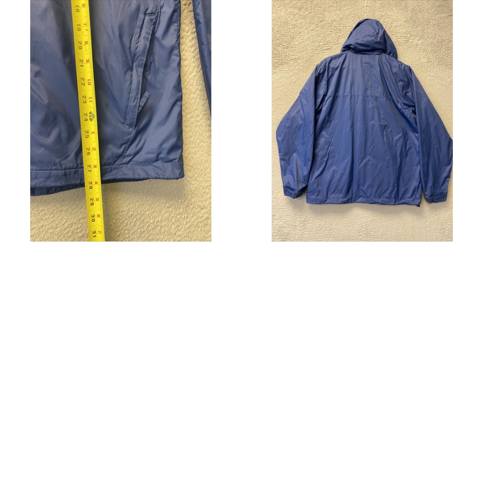 Vintage Columbia Jacket Men Lined Polyester Nylon Hooded Full Zip Blue Regular M / 30-77 Jacket Rain Coat / Njohn? Size US M / EU 48-50 / 2 - 8 Thumbnail