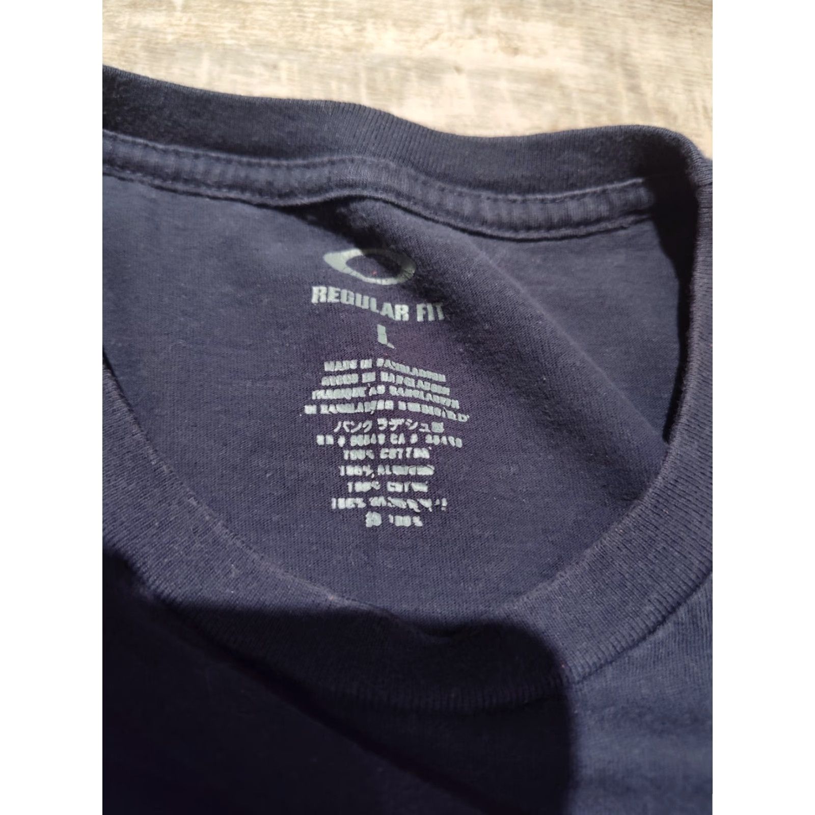 Oakley VINTAGE Oakley T-Shirt Men Large Black Factory Pilot Graphic Print Summer Spring Fall Size US L / EU 52-54 / 3 - 7 Thumbnail