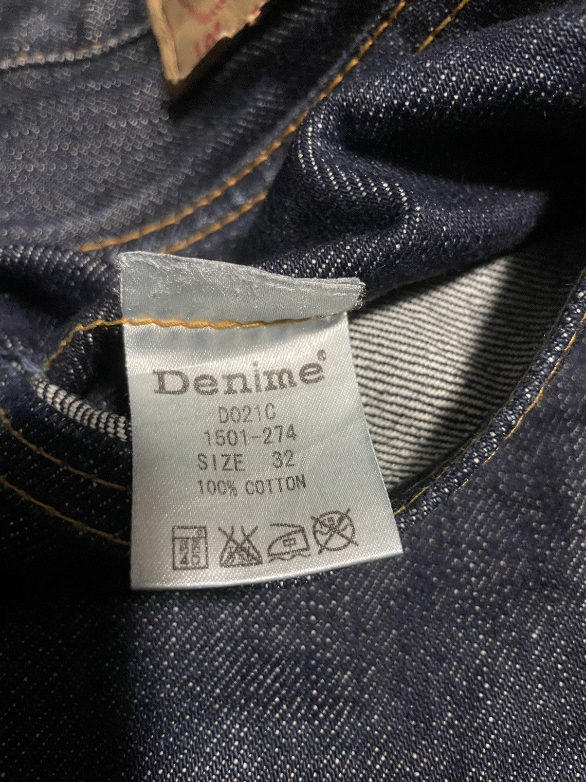Denime Denime Selvedge Japan Clothing Denim Size US 35 - 7 Thumbnail