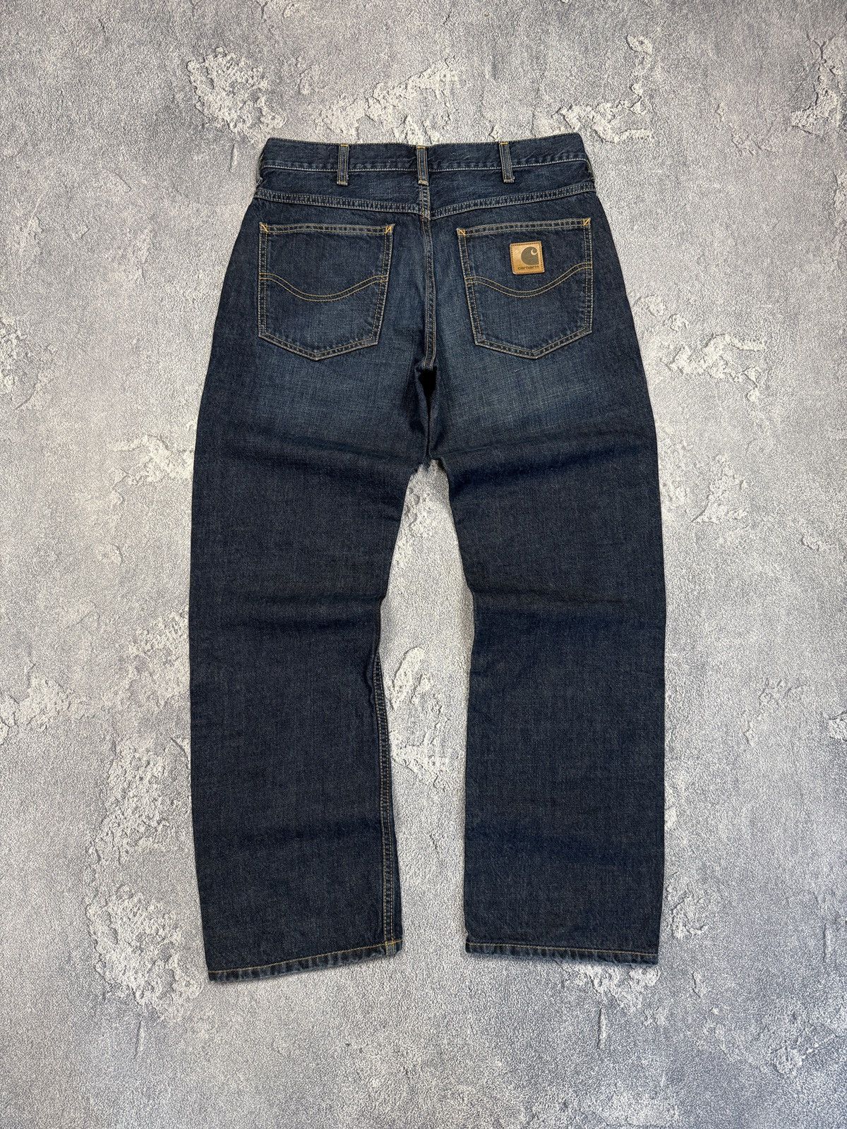 Carhartt Vintage Carhartt Western Pant Raw Denim Size US 30 / EU 46 - 1 Thumbnail