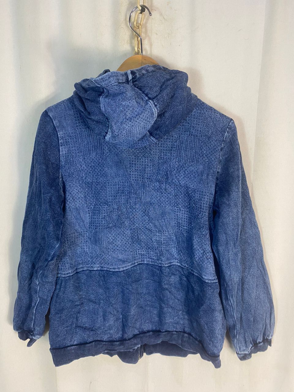 Japanese Brand Unisex🔥 alyssum denim zipper hoodie Size US M / EU 48-50 / 2 - 14 Thumbnail