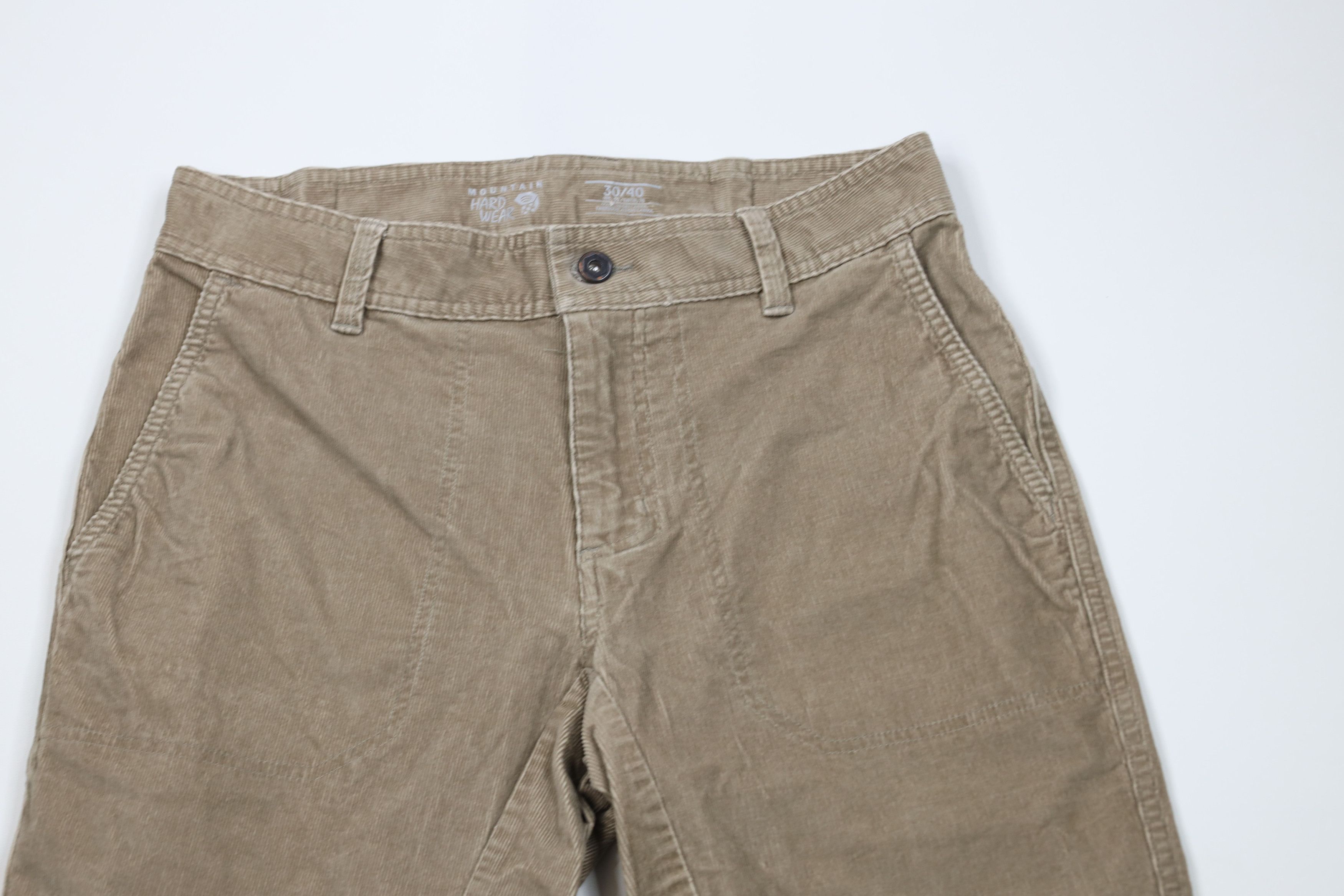 Mountain Hardwear × Vintage Vintage Mountain Hardwear Corduroy Hiking Pants Beige Size US 30 / EU 46 - 2 Thumbnail