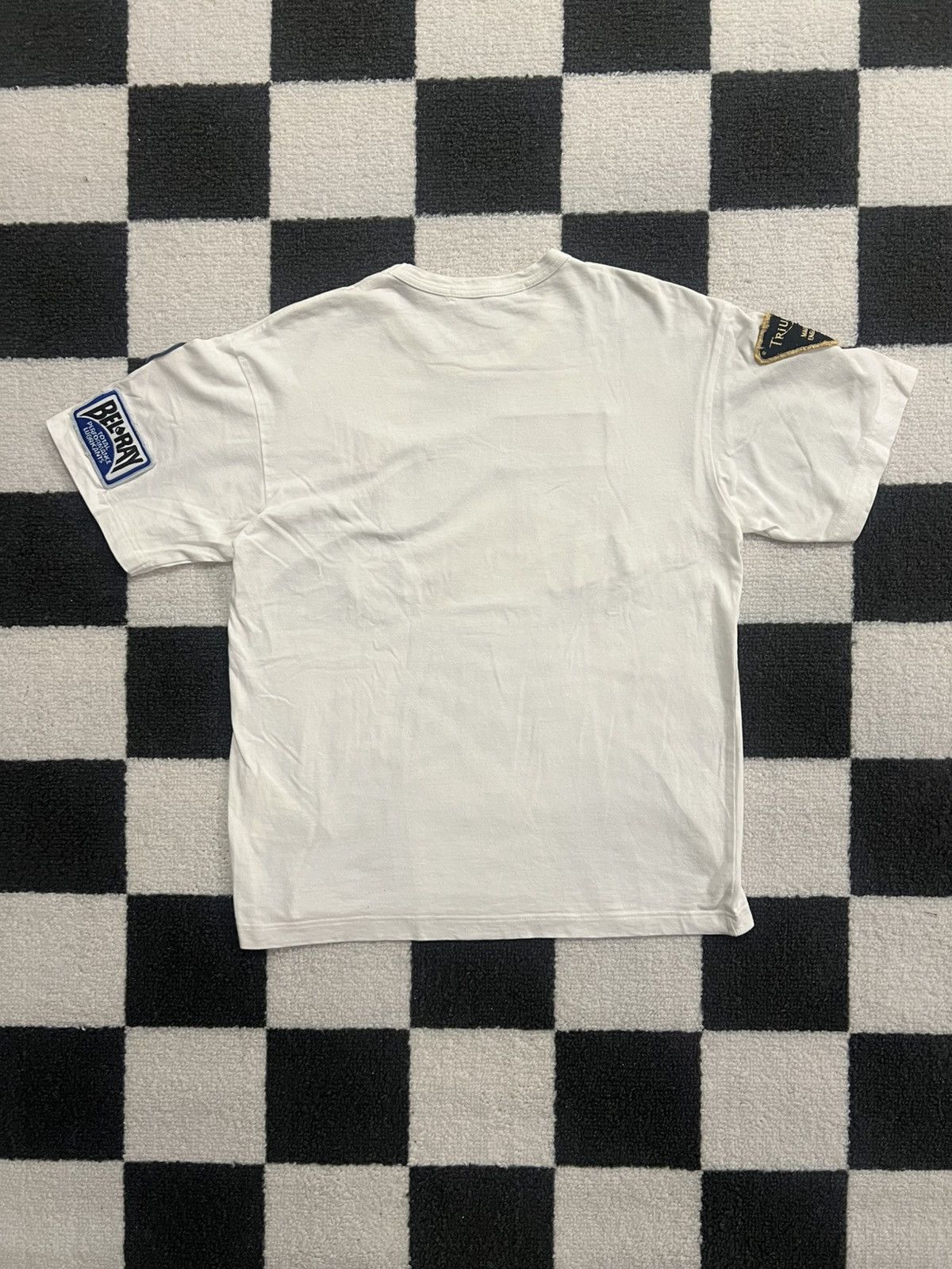 Junya Watanabe Junya Watanabe AD2002 Moto Patch Shirt Size US S / EU 44-46 / 1 - 4 Thumbnail