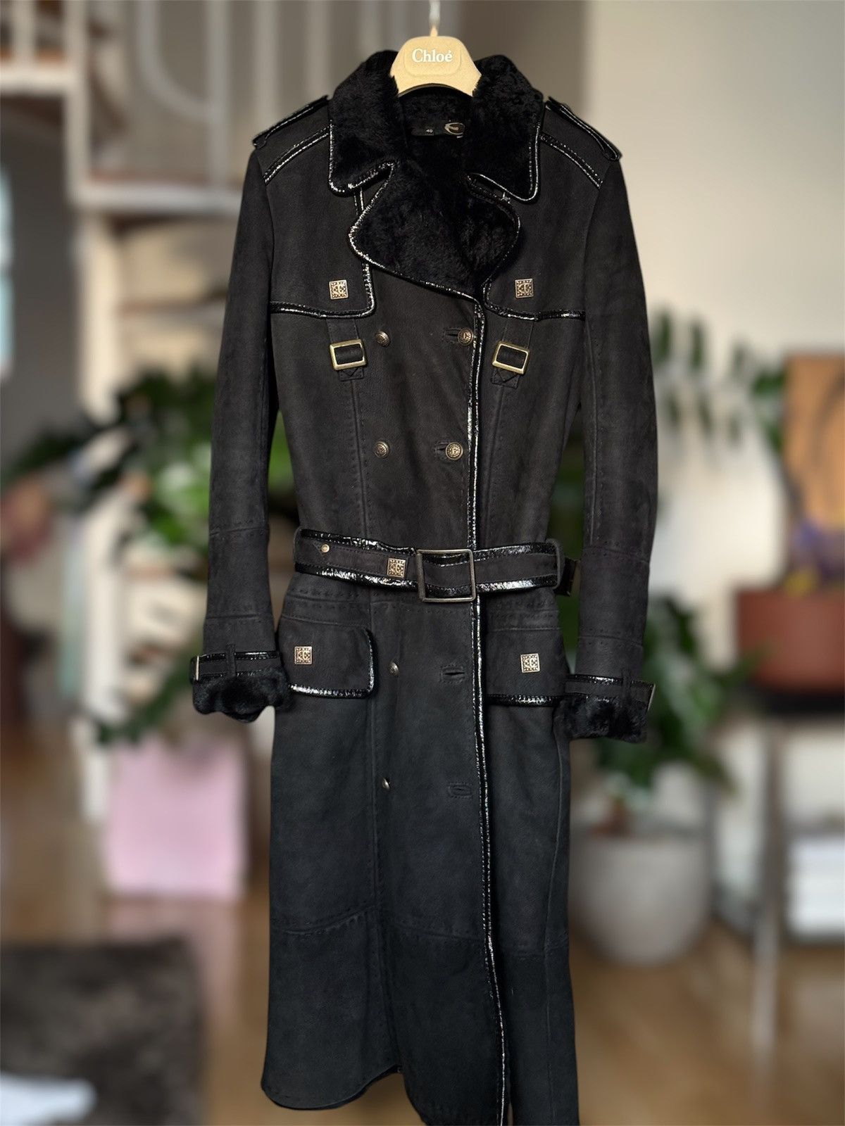 Just Cavalli × Roberto Cavalli Just Cavalli vintage shearling coat Size S / US 4 / IT 40 - 1 Thumbnail