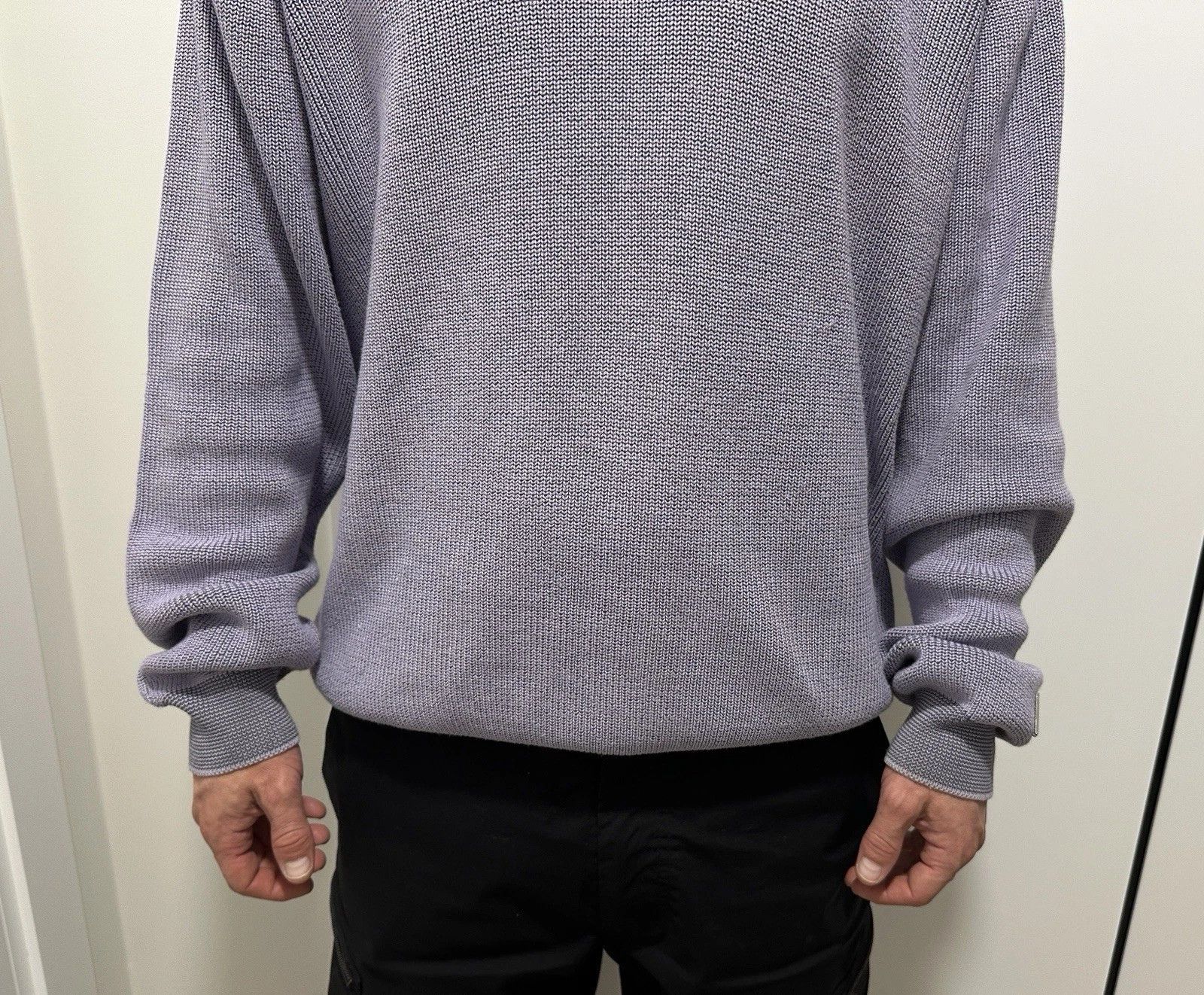 Carlo Colucci Carlo Colucci Mens Sweater Modern Cut Knit Size US L / EU 52-54 / 3 - 5 Thumbnail