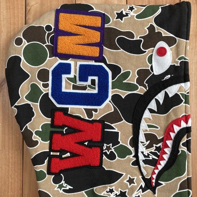 Bape BAPE Sta camo Shark Full Zip Hoodie a bathing ape star Size US M / EU 48-50 / 2 - 4 Thumbnail