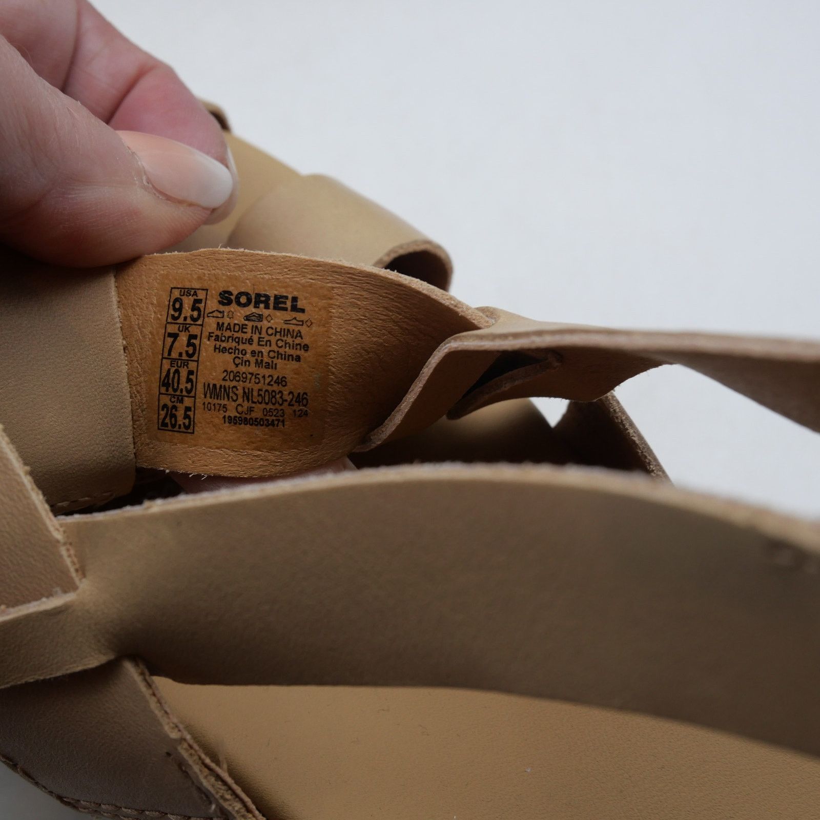 SOREL NEW Sorel Women's 9.5 Dayspring Slingback Sandals Tan Size US 9.5 / IT 39.5 - 12 Thumbnail