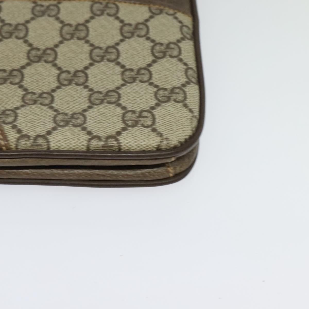 Gucci GUCCI GG Supreme Shoulder Bag Pvc Beige Gold Size ONE SIZE - 11 Thumbnail