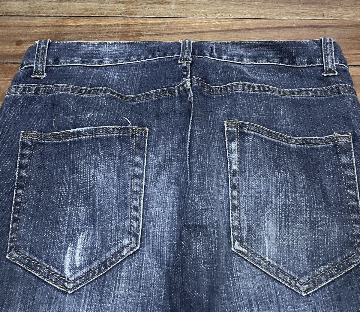 Just Cavalli Very Rare Vintage Brand Just Cavalli Ripped Jeans 1990s Size US 34 / EU 50 - 4 Thumbnail