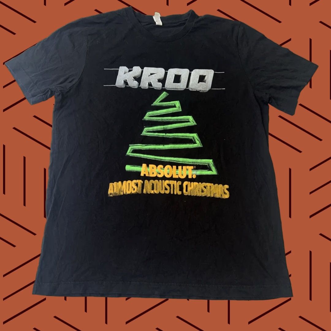Vintage KROQ 106.7 Florence + The Machine Almost Acoustic Xmas 2018 Shirt Black L Unisex Canvas 100% Cotton Graphic Print Holiday Music USA 2010s Size L / US 10 / IT 46 - 1 Thumbnail