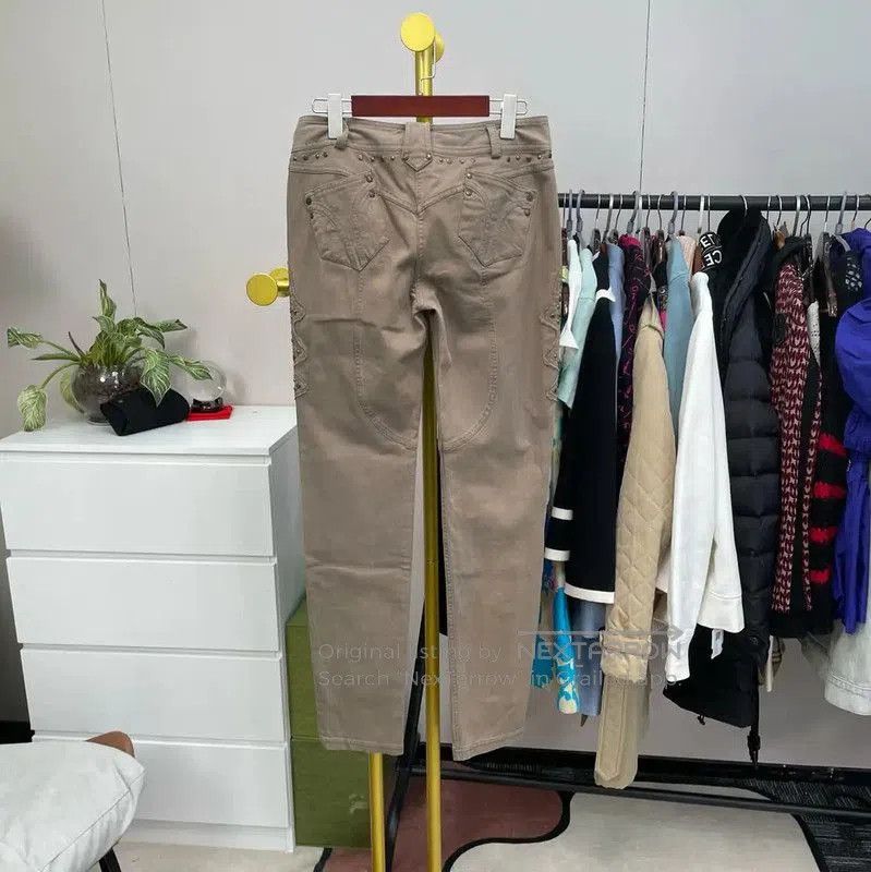 Kenzo KENZO Women's Casual Pants in Green Color . Size 30" / US 8 / IT 44 - 2 Thumbnail