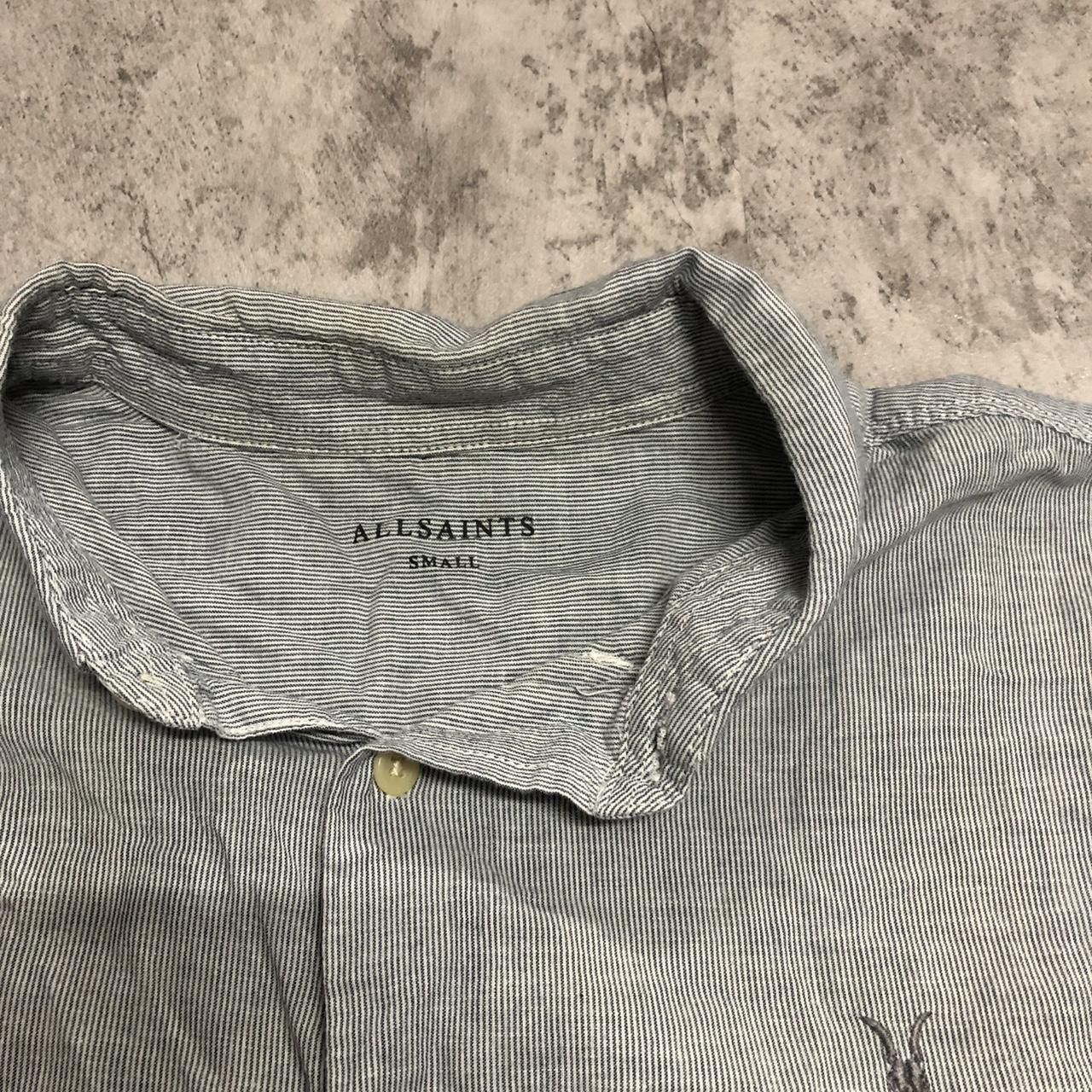 Allsaints Grey AllSaints button-up shirt #AllSaints #GreyShirt Size US S / EU 44-46 / 1 - 3 Thumbnail