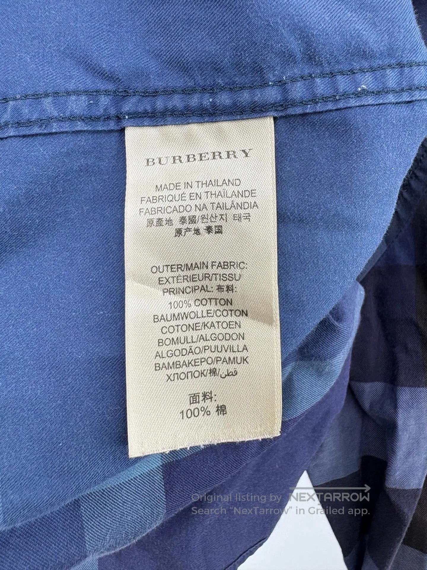 Burberry Burberry Check Shirt. Size US L / EU 52-54 / 3 - 4 Thumbnail