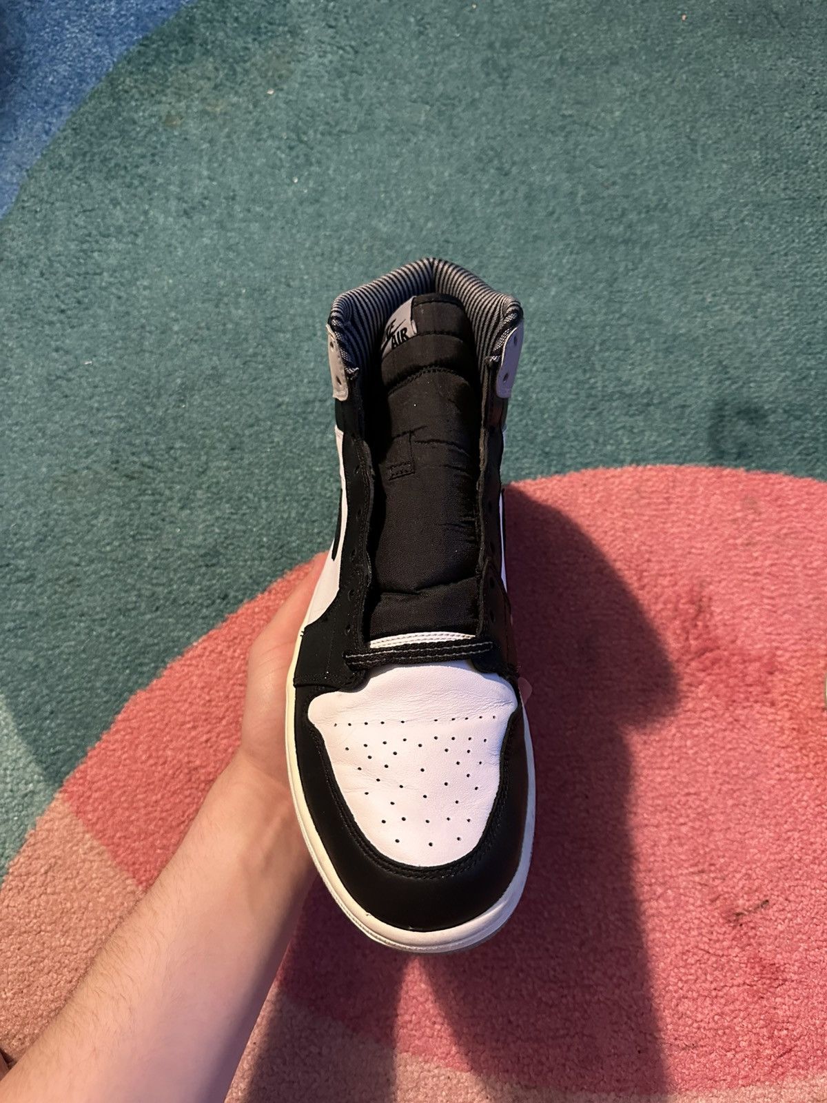 Jordan Brand Air Jordan 1 Retro High OG Baron Size US 11.5 / EU 44-45 - 3 Thumbnail