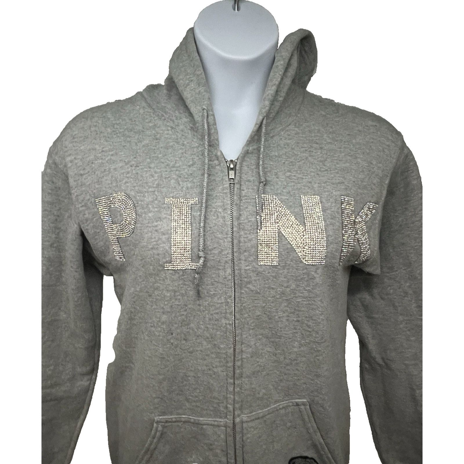 Victoria's Secret Pink Victorias Secret Angel Wings Zip Up Jacket Hoodie Small Size S / US 4 / IT 40 - 4 Thumbnail
