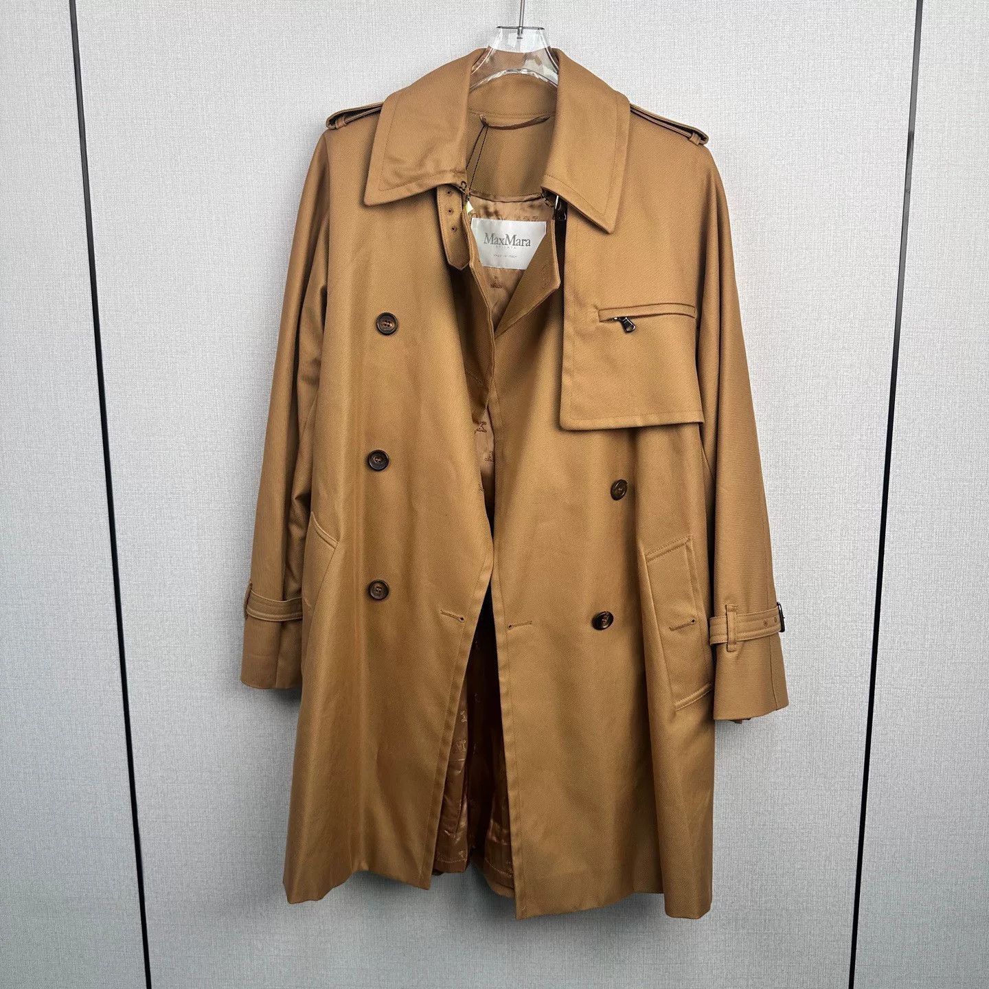 Max Mara Max Mara Runway Trench Coat Size US XS / EU 42 / 0 - 1 Thumbnail