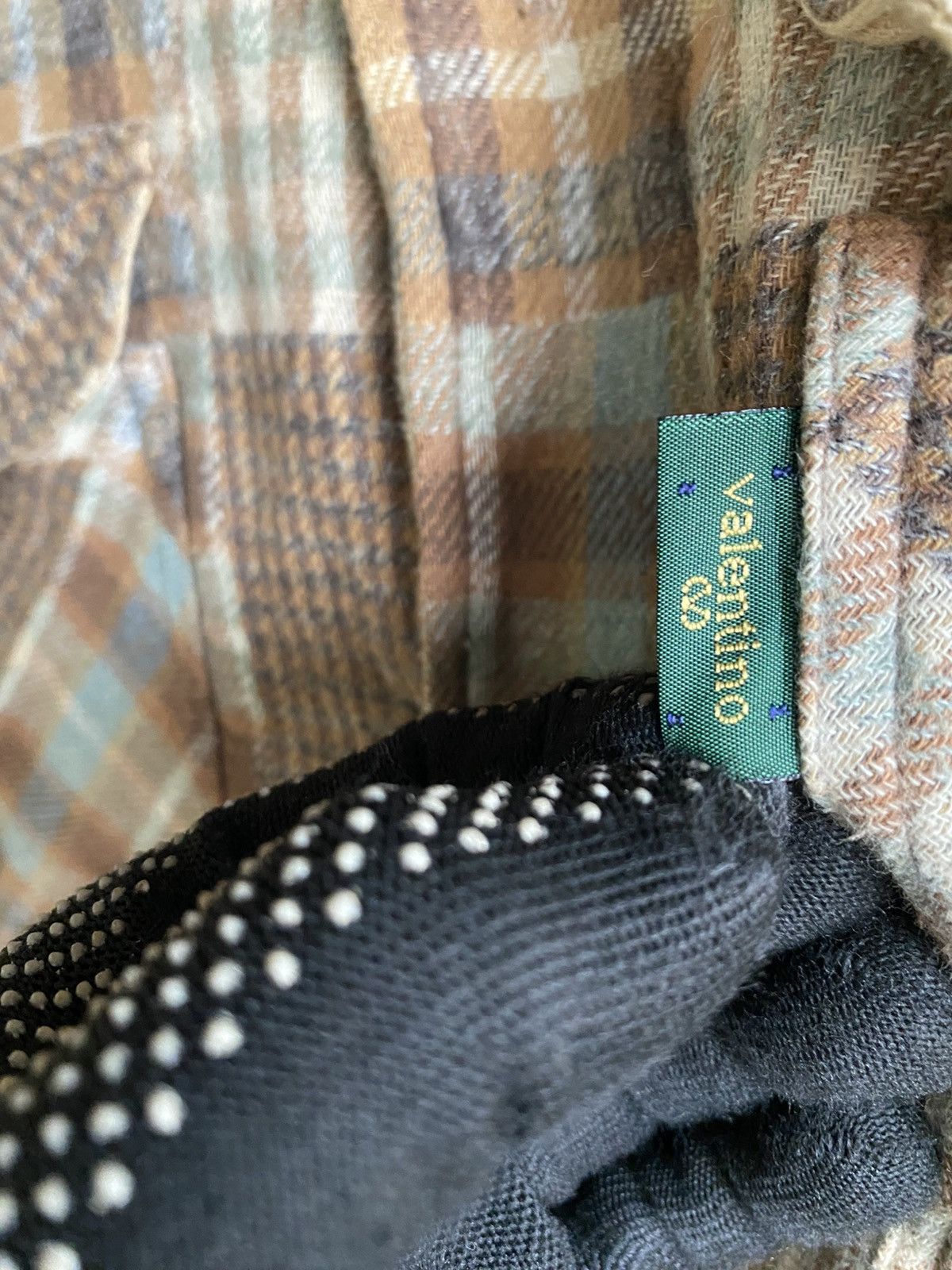 Valentino Vintage Valentino Jeans Patchwork Multi Check Overshirt Size US M / EU 48-50 / 2 - 13 Thumbnail
