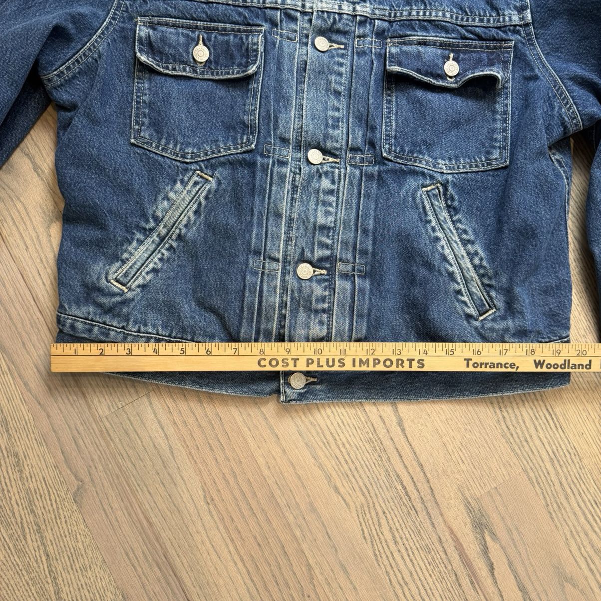Other Double RL Dark Denim Type 2 Buckle Back Flannel Lined Jacket Size US L / EU 52-54 / 3 - 5 Thumbnail