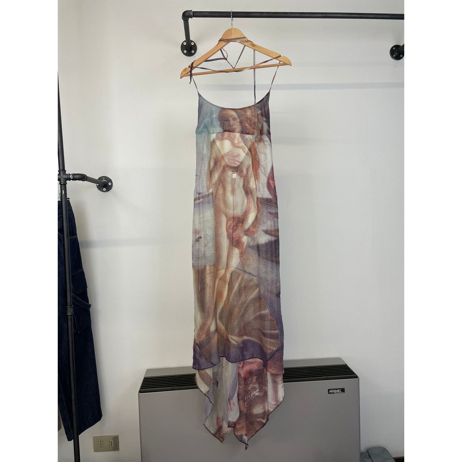 Dolce & Gabbana 1990s D&G Botticelli birth of Venus sheer silk dress Size ONE SIZE - 7 Thumbnail