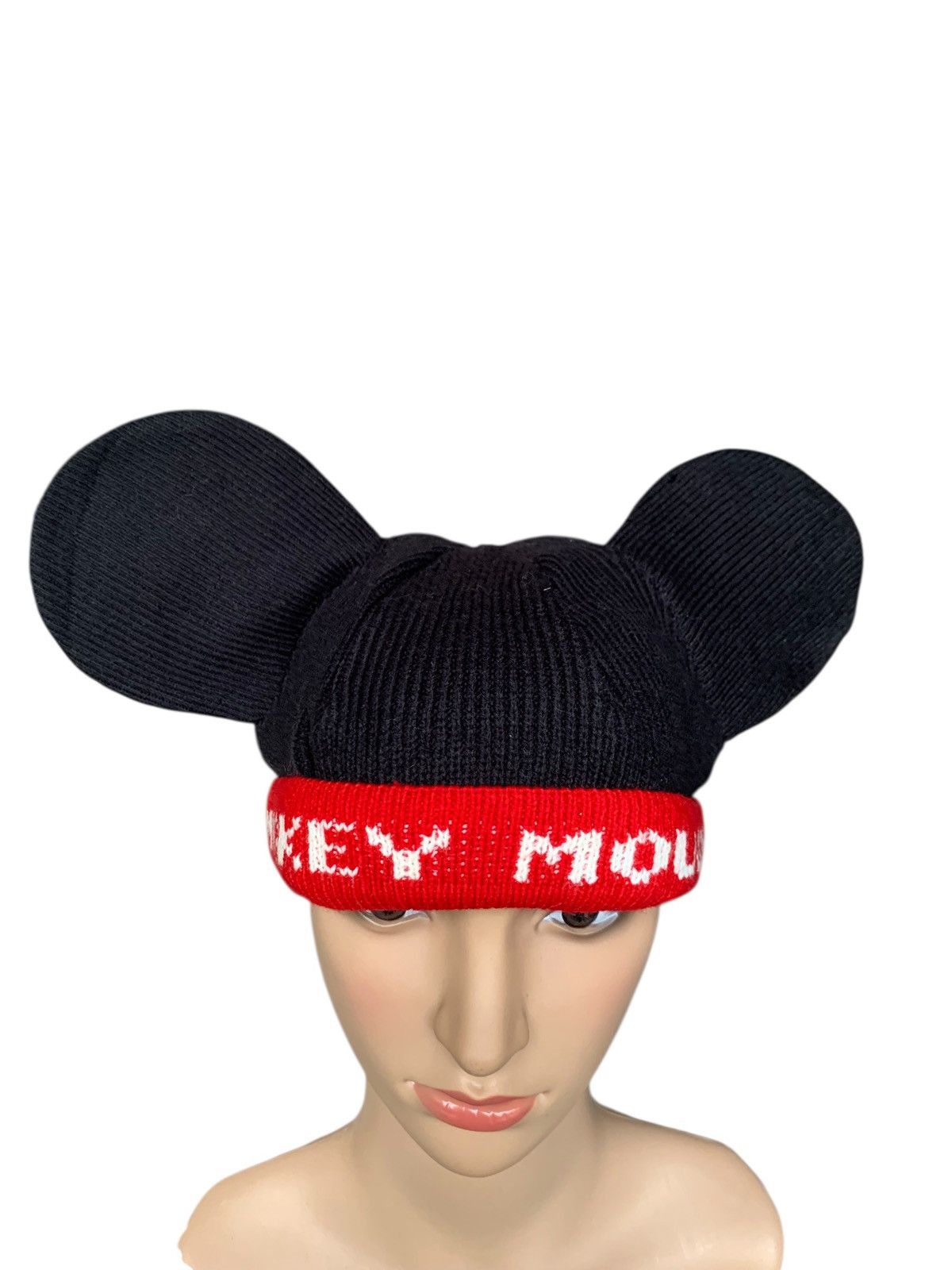 Designer × Japanese Brand × Kapital Women's Cute Solid Knitted Hats By Mickey Mouse Size ONE SIZE - 2 Thumbnail