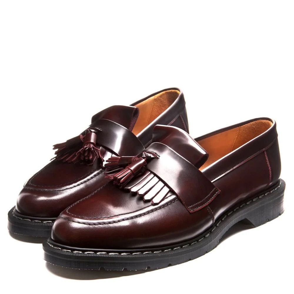 Solovair Burgundy tassel loafer Size US 10 / EU 43 - 8 Thumbnail