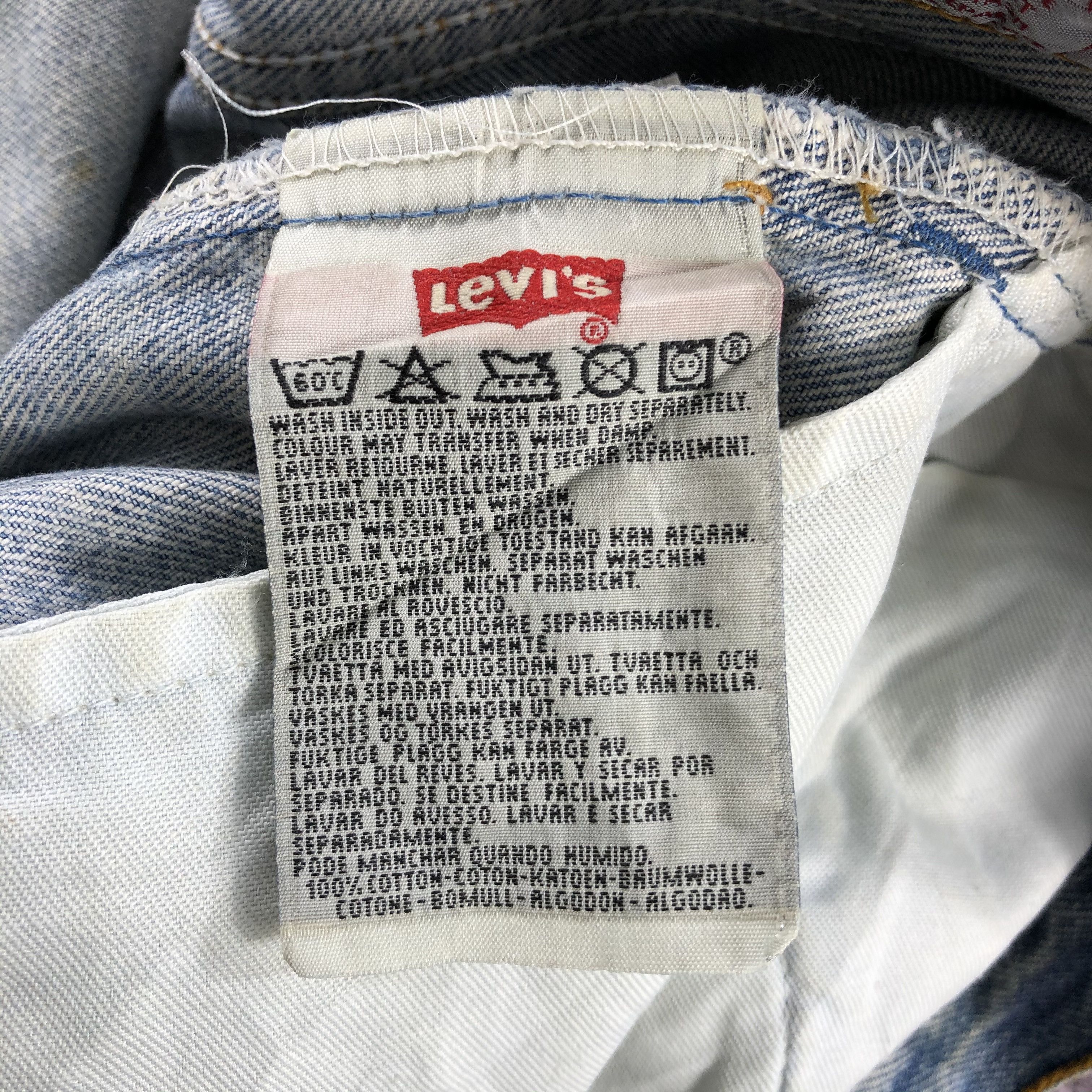 Levi's × Vintage Vintage Light Wash Levis 901 Jeans-JM2323 Size US 31 - 12 Thumbnail