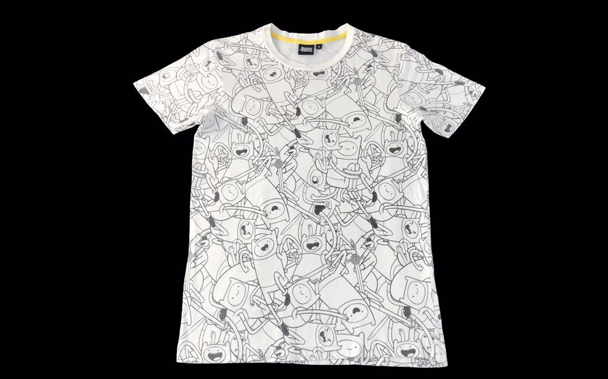 Japanese Brand Cartoon Network Adventure Time Animated Series Over Printed Size US S / EU 44-46 / 1 - 1 Thumbnail