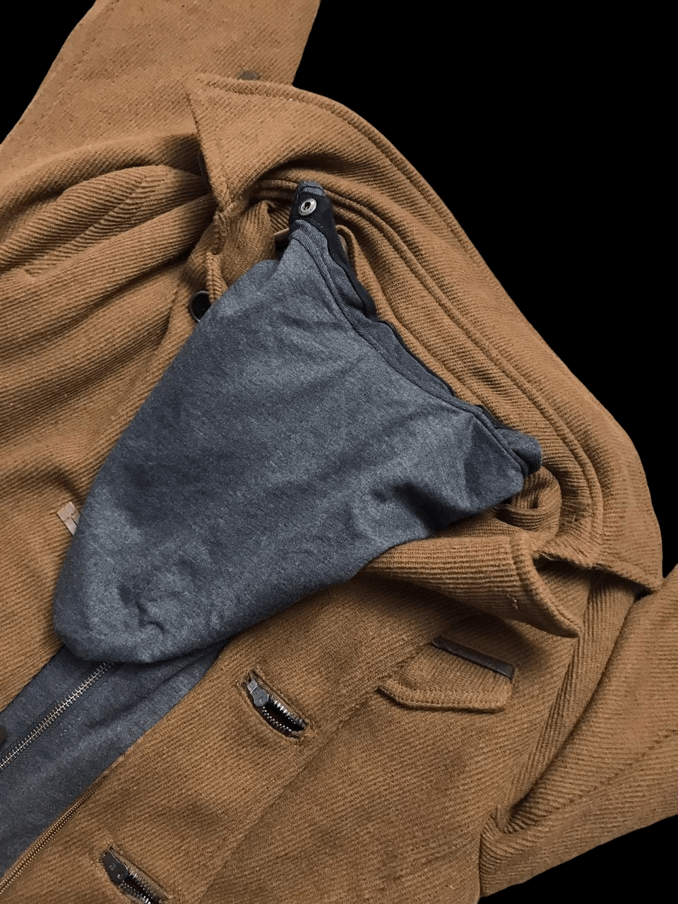 14th Addiction In The Attic Wool Duffel Jacket New Old Stock Size US L / EU 52-54 / 3 - 6 Thumbnail