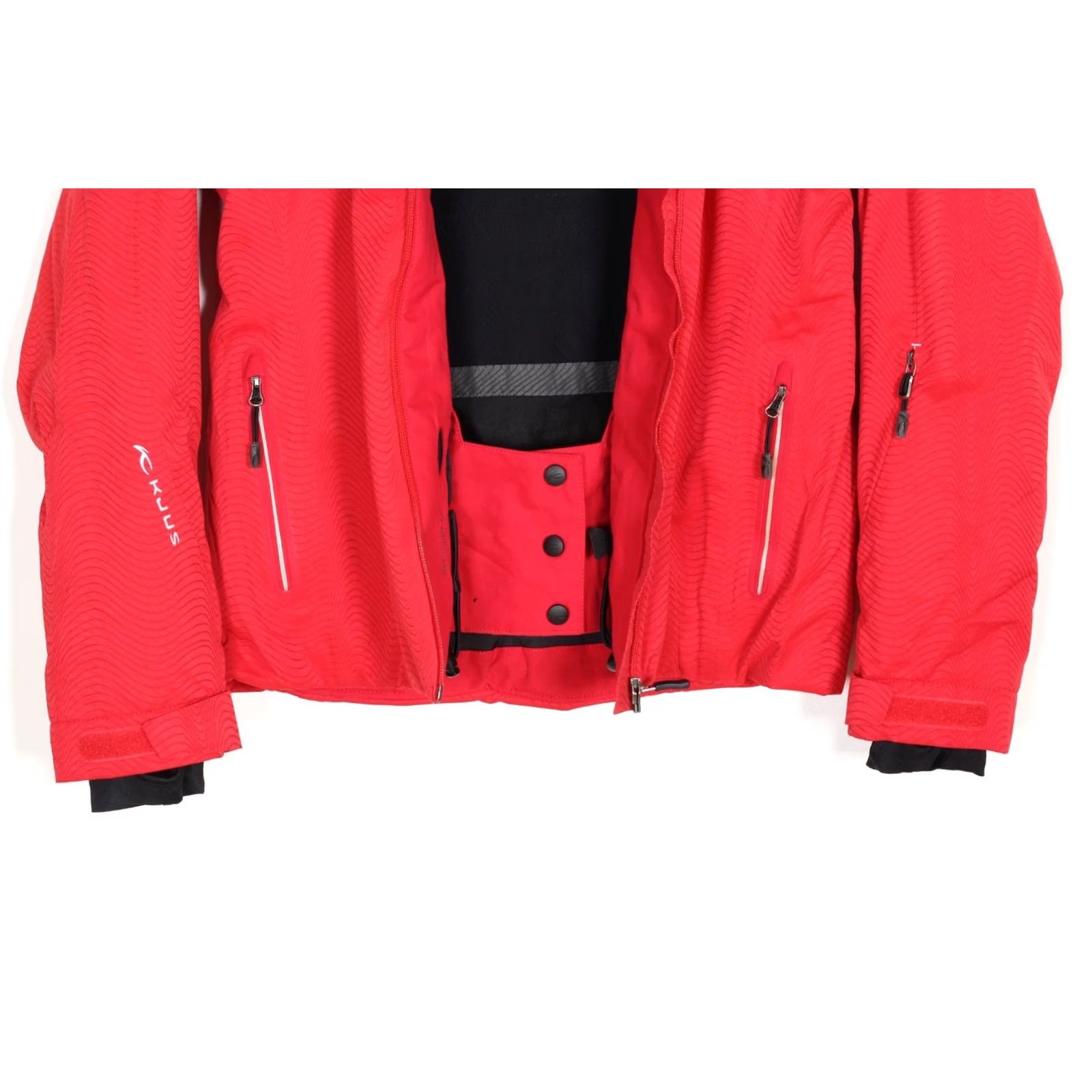 KJUS KJUS Ski Jacket Women Size 40 Hooded Dermizax-EV Schoeller PROMALOFT MJ6304 Jacket Women Red 40 Regular Hairline Measurements N/A Size S / US 4 / IT 40 - 4 Thumbnail