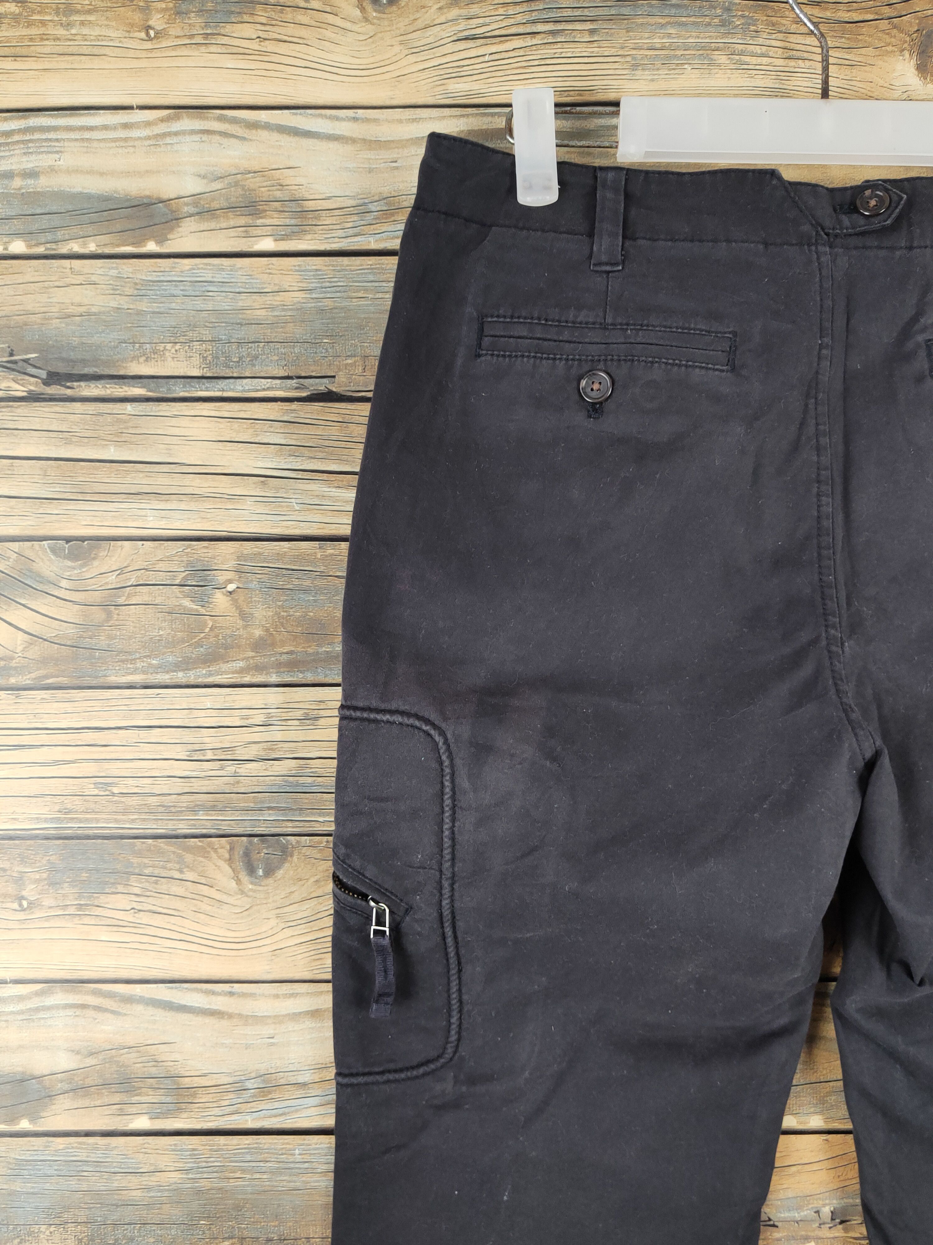 Gap DLL Gap Black Multipocket Tactical Cargo Pants #091 Size 29" - 8 Thumbnail
