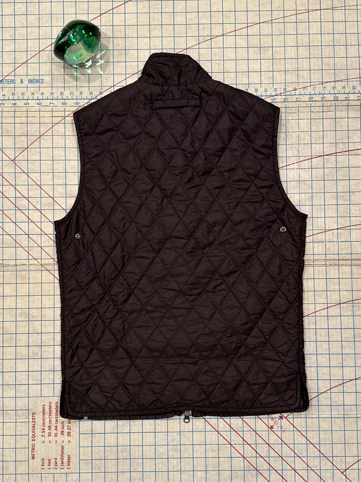 Versus Versace Vintage Versace Sport Brown Quilted Vest Fits Small Full Zip Size US S / EU 44-46 / 1 - 8 Thumbnail