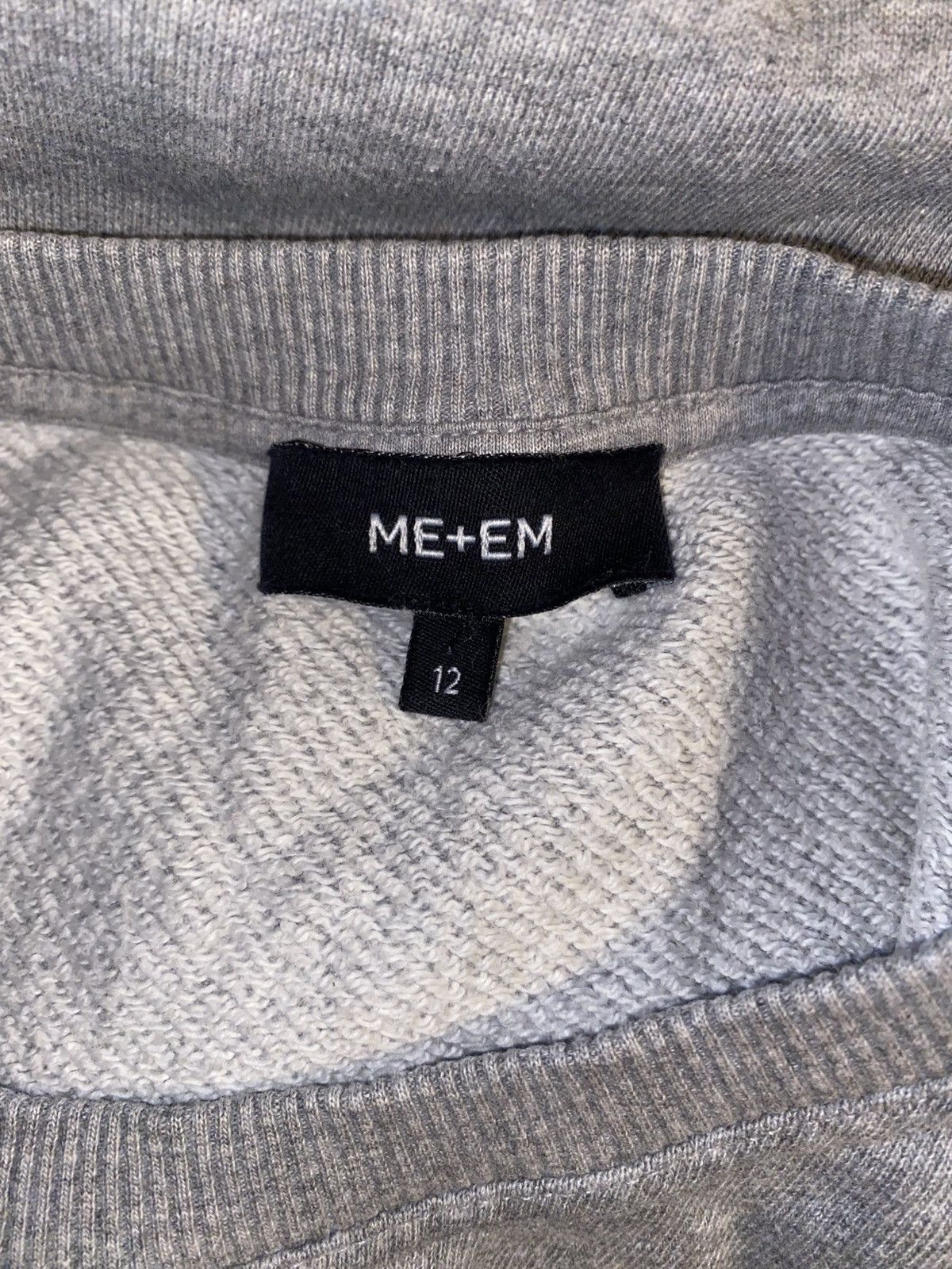 ME+EM ME+EM - Jumper - Grey - Size 12 - Very Good Condition Size M / US 6-8 / IT 42-44 - 13 Thumbnail