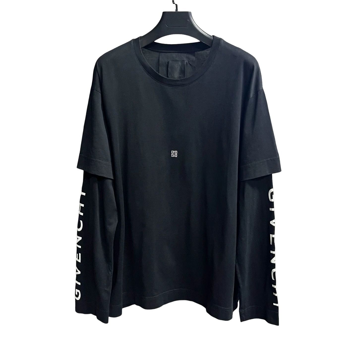 Givenchy Givenchy Logo Print Long Sleeve T-Shirt L Size US L / EU 52-54 / 3 - 1 Thumbnail