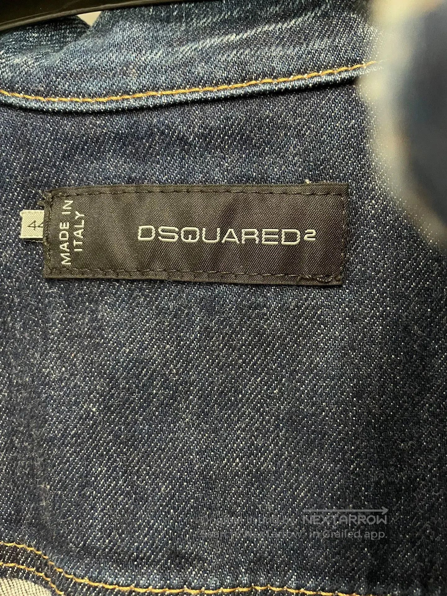 Dsquared2 DSQUARED2 Tuxedo Design Denim Vest. Size US S / EU 44-46 / 1 - 4 Thumbnail