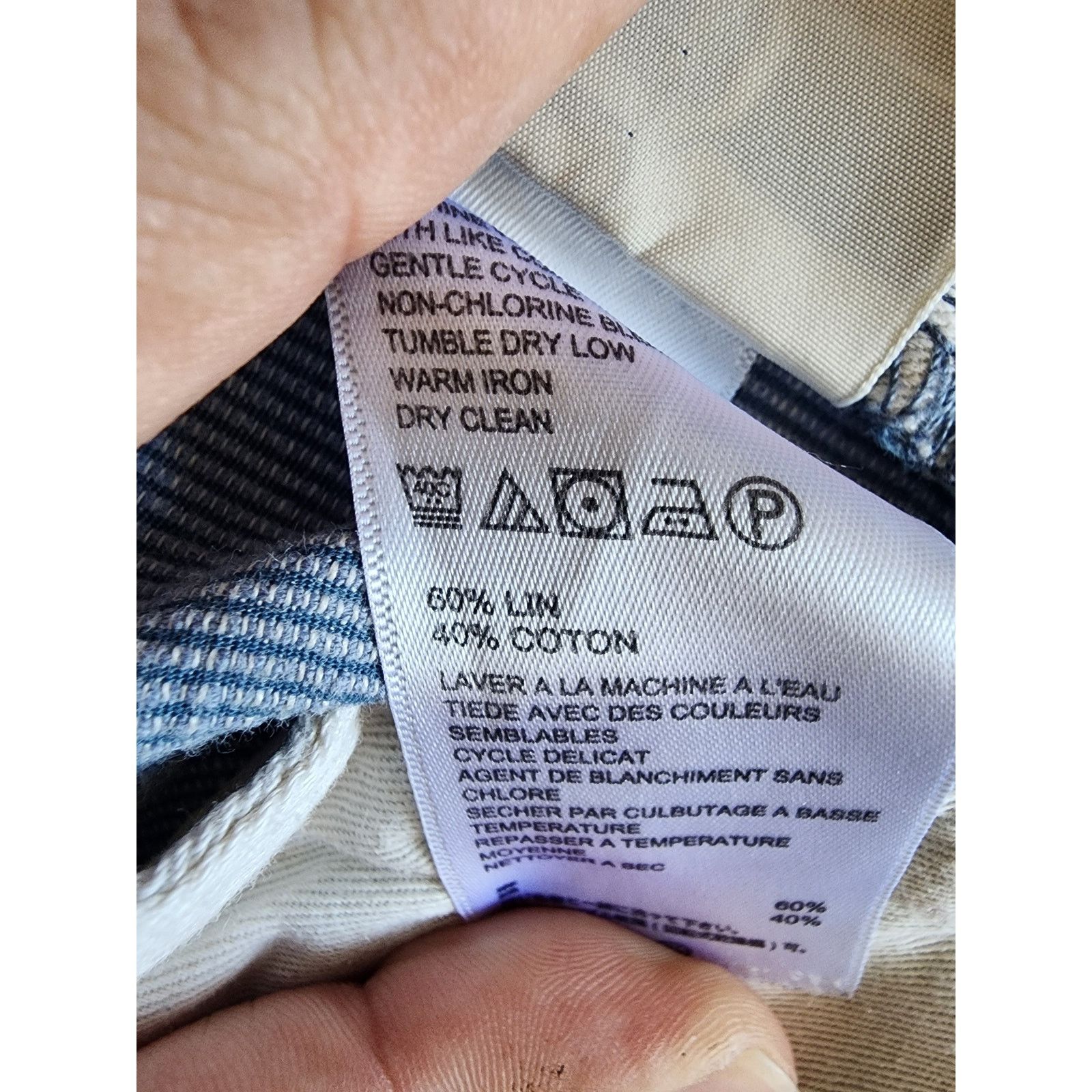 Tommy Bahama Tommy Bahama Men’s Blue Linen Blend Shorts Size 40 Size US 40 / EU 56 - 7 Thumbnail