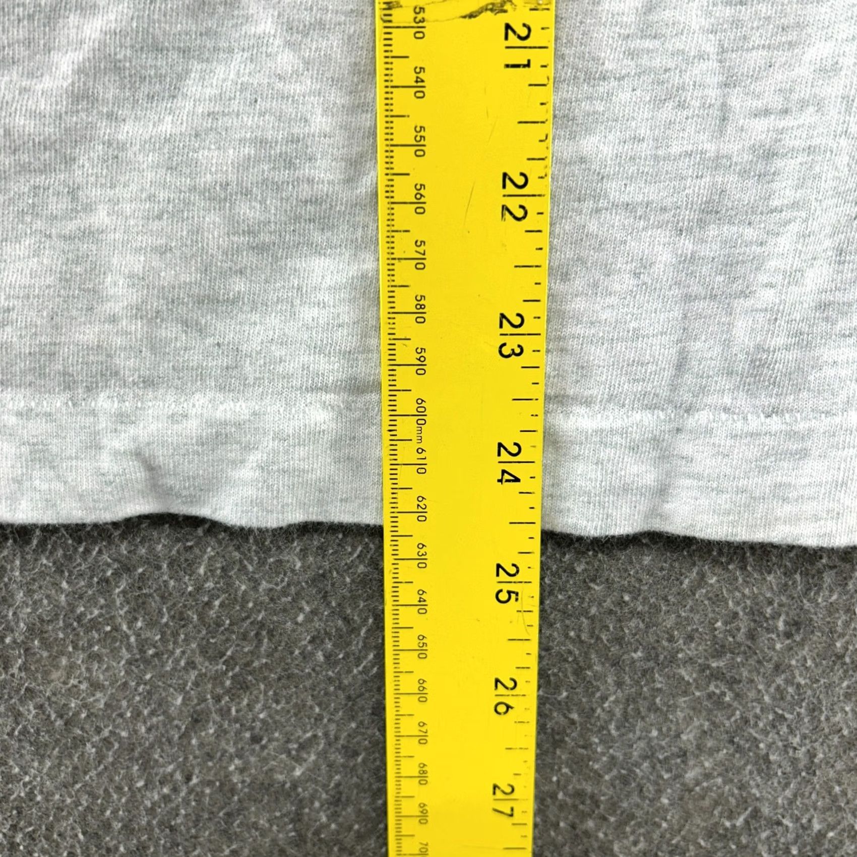 Fruit Of The Loom VINTAGE Fruit of the Loom Shirt Mens L Grey 1990s Horse Band Classic Logo Crew Neck Short Sleeve Size US L / EU 52-54 / 3 - 6 Thumbnail