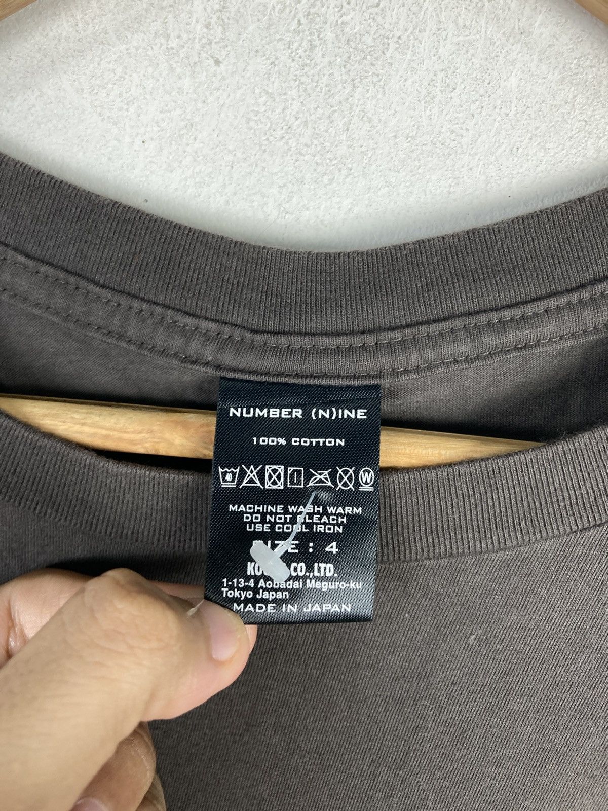 Number (N)ine NUMBER NINE JAPAN The Soloist Box Logo Made in Japan T-Shirt Size US M / EU 48-50 / 2 - 4 Thumbnail