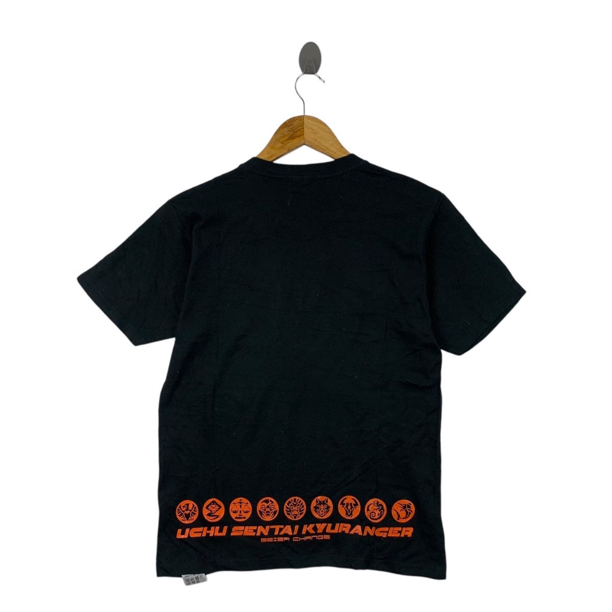 Vintage UCHU SENTAI KYURANGER BANDAI Super Tee Shirt Top Size US S / EU 44-46 / 1 - 4 Thumbnail