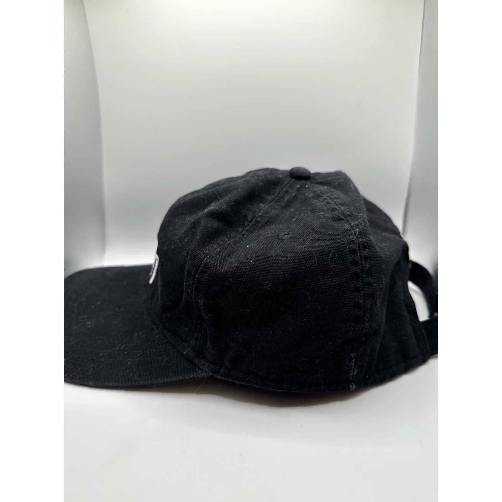 Carhartt Carhartt Hat Men's Black Canvas Odessa Cap XS Adult Black Baseball Cap Size ONE SIZE - 3 Thumbnail